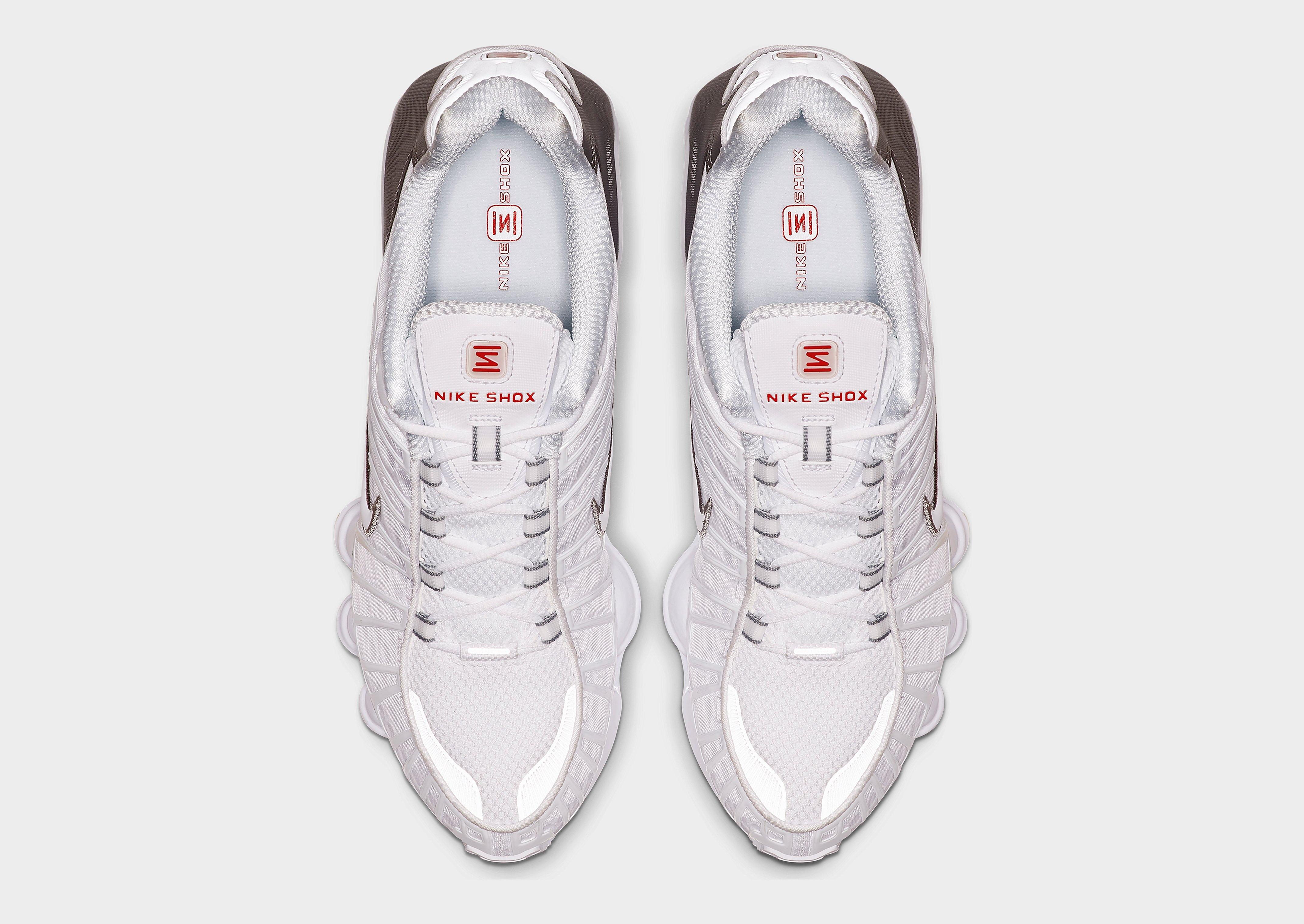 White Nike Shox TL - JD Sports Singapore