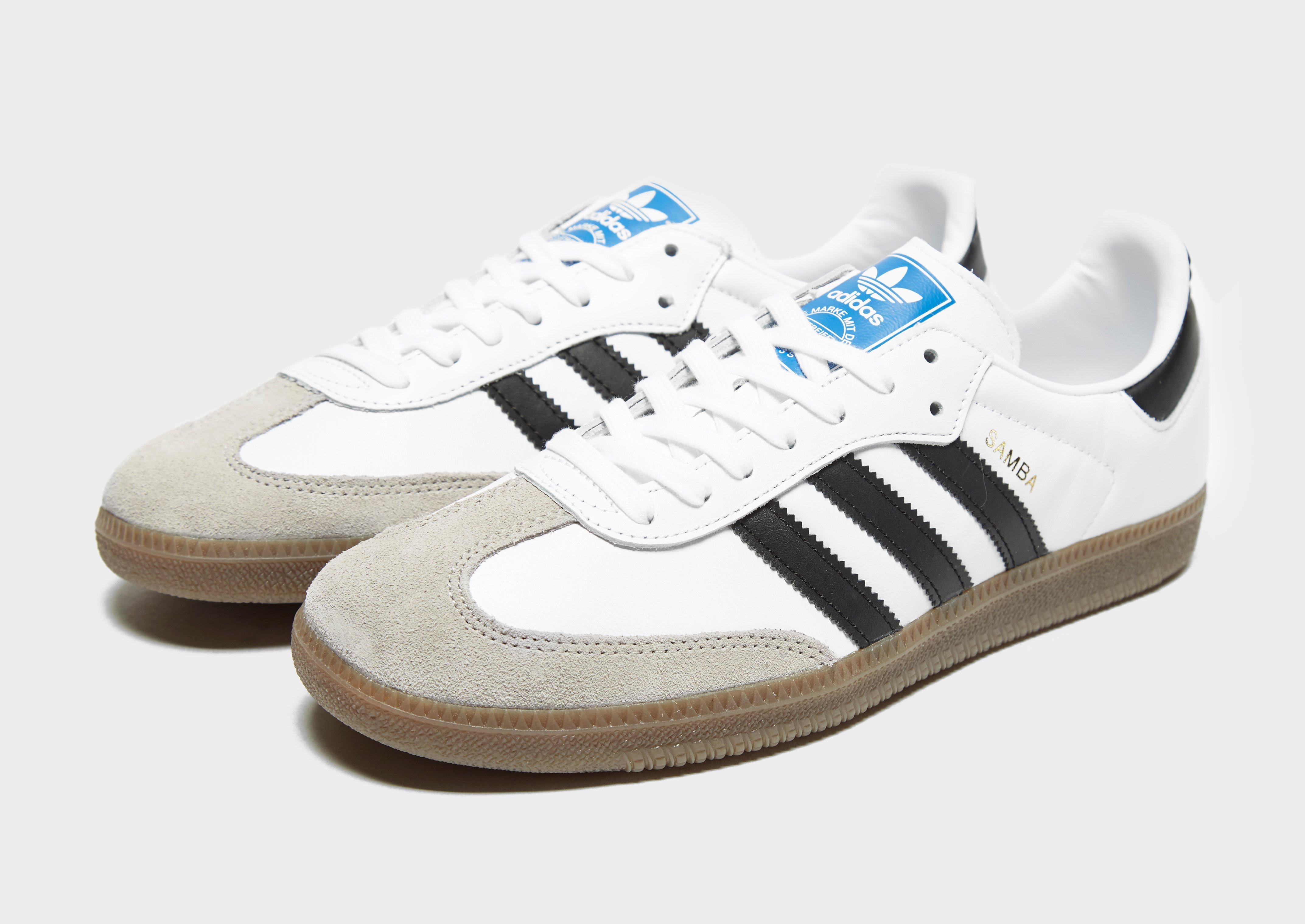 White adidas Samba OG - JD Sports Singapore