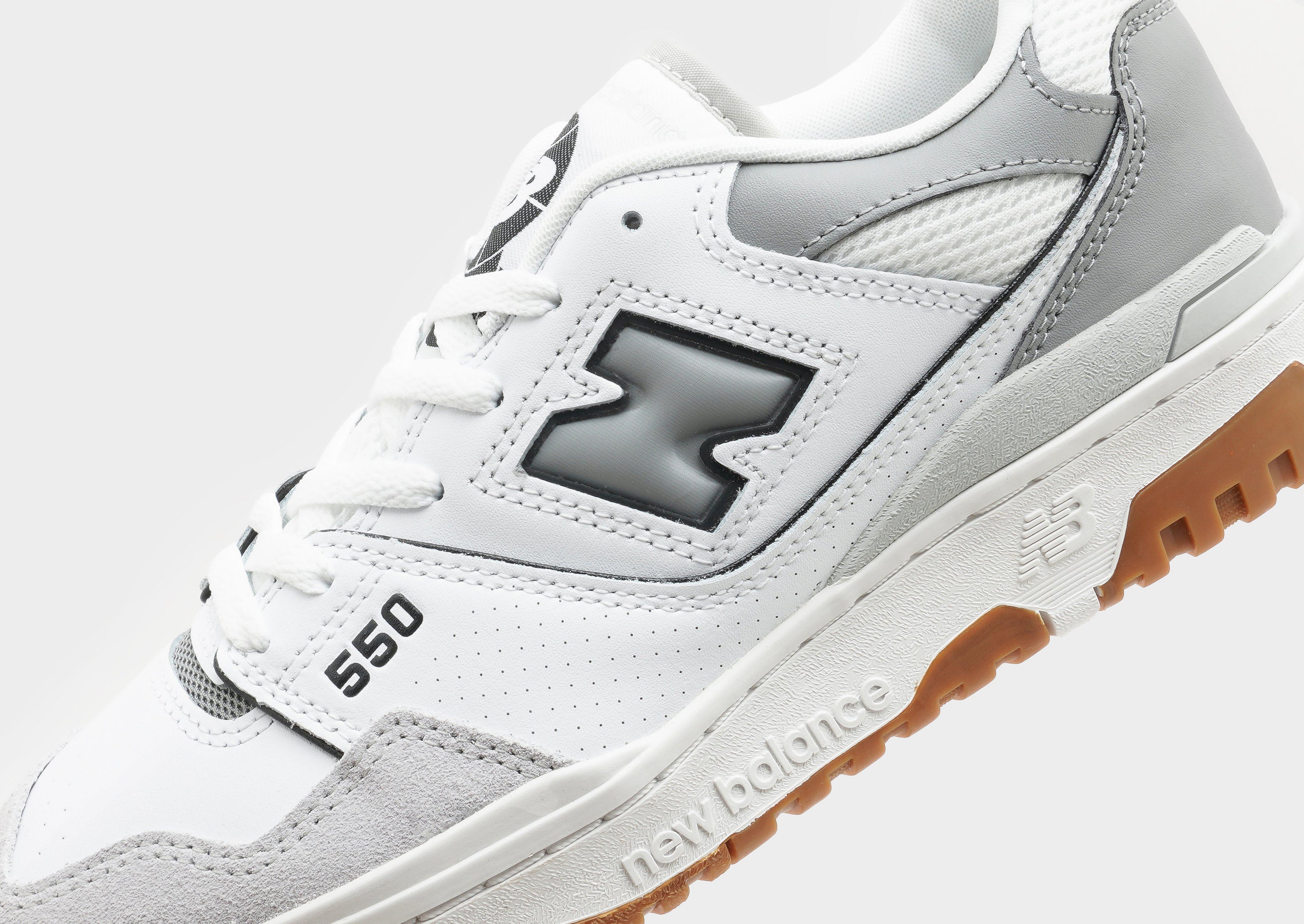 White New Balance 550 - JD Sports Singapore