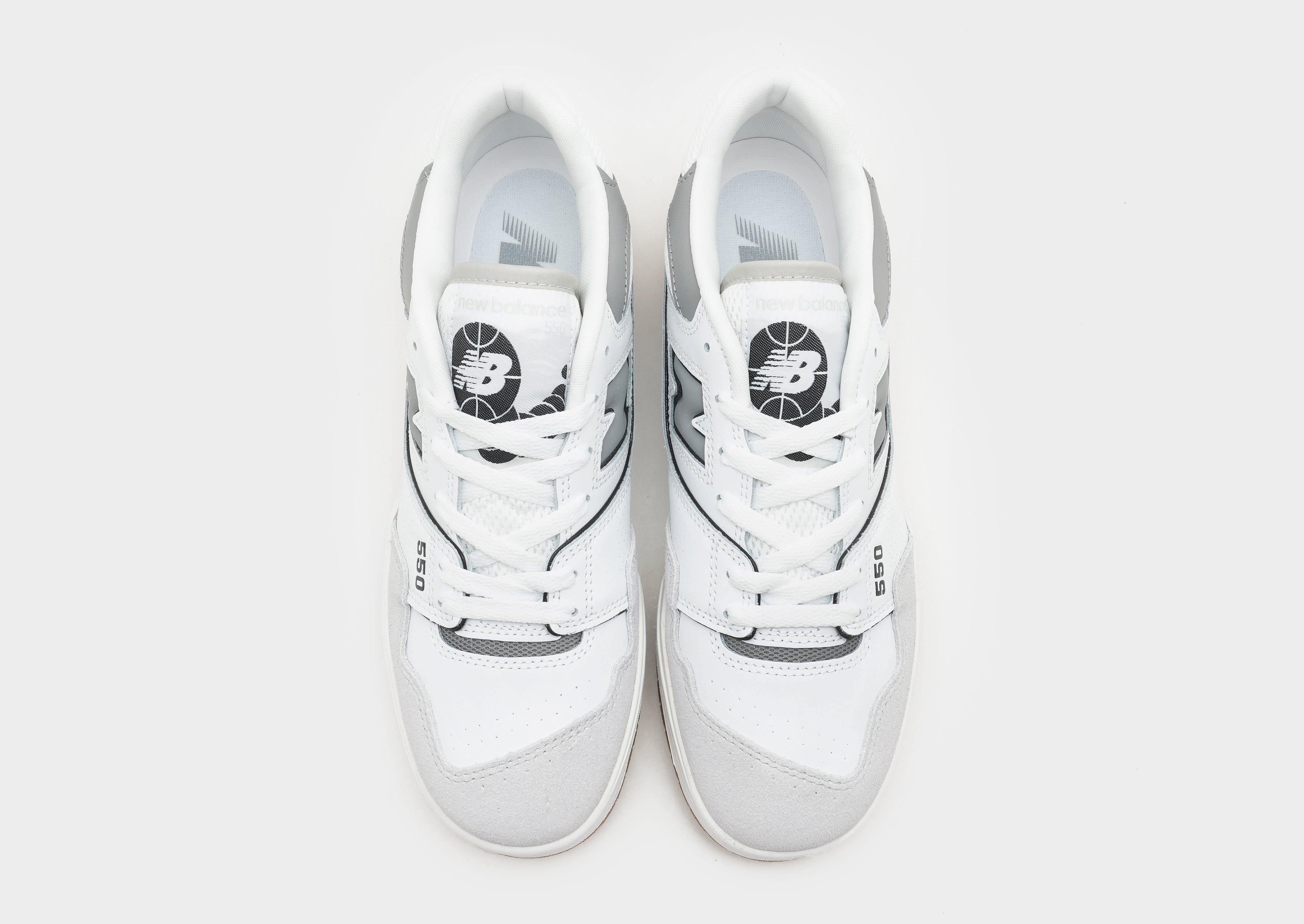 White New Balance 550 - JD Sports Singapore