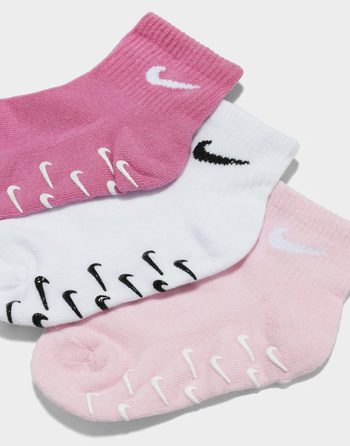 Gripper Ankle Socks (3-Pack) Junior's