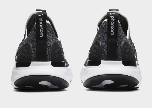 Black Nike React Phantom Run Flyknit Women's JD Sports Singapore