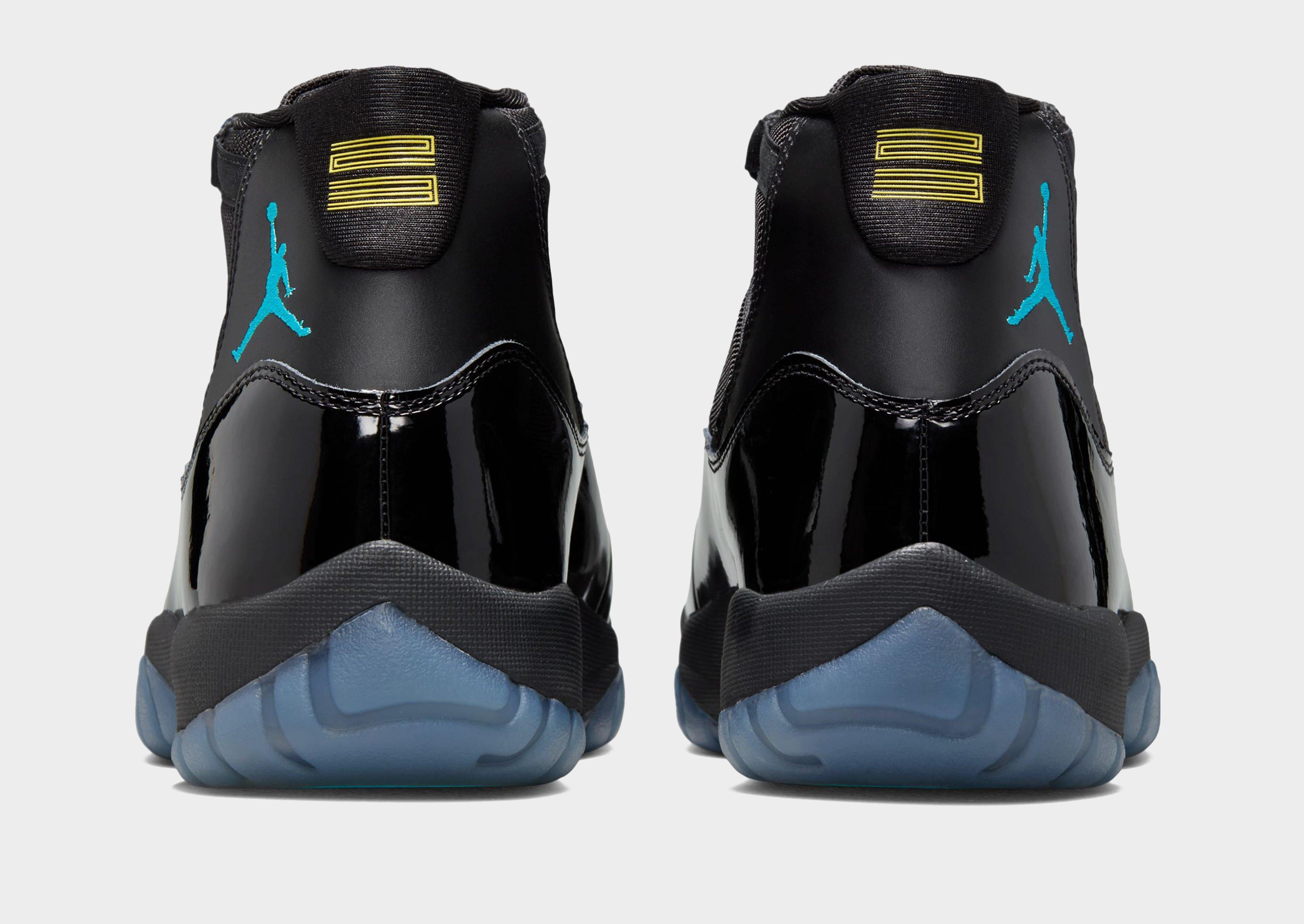 jordan black and blue 11