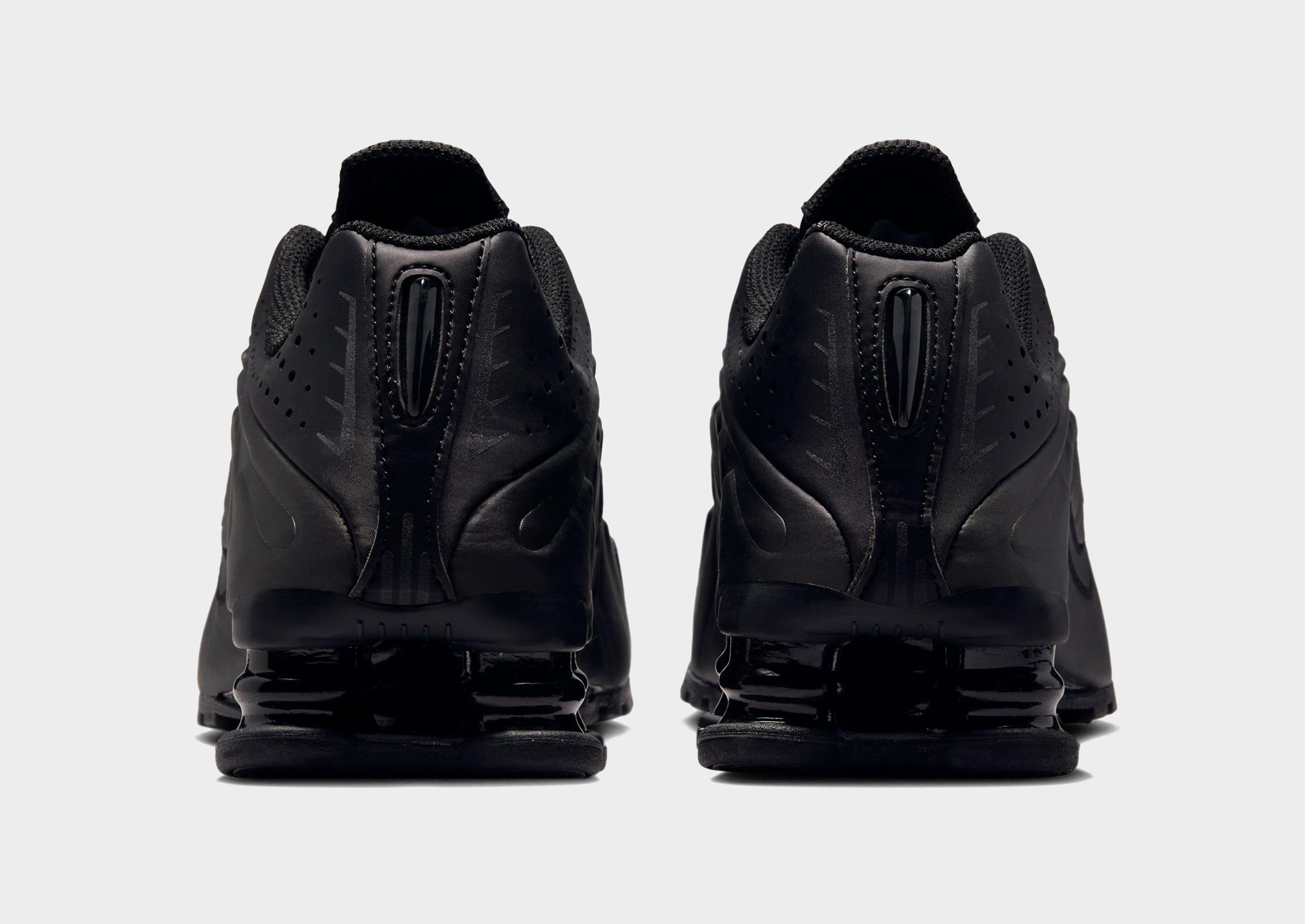 Black Nike Shox R4 Junior's - JD Sports Singapore