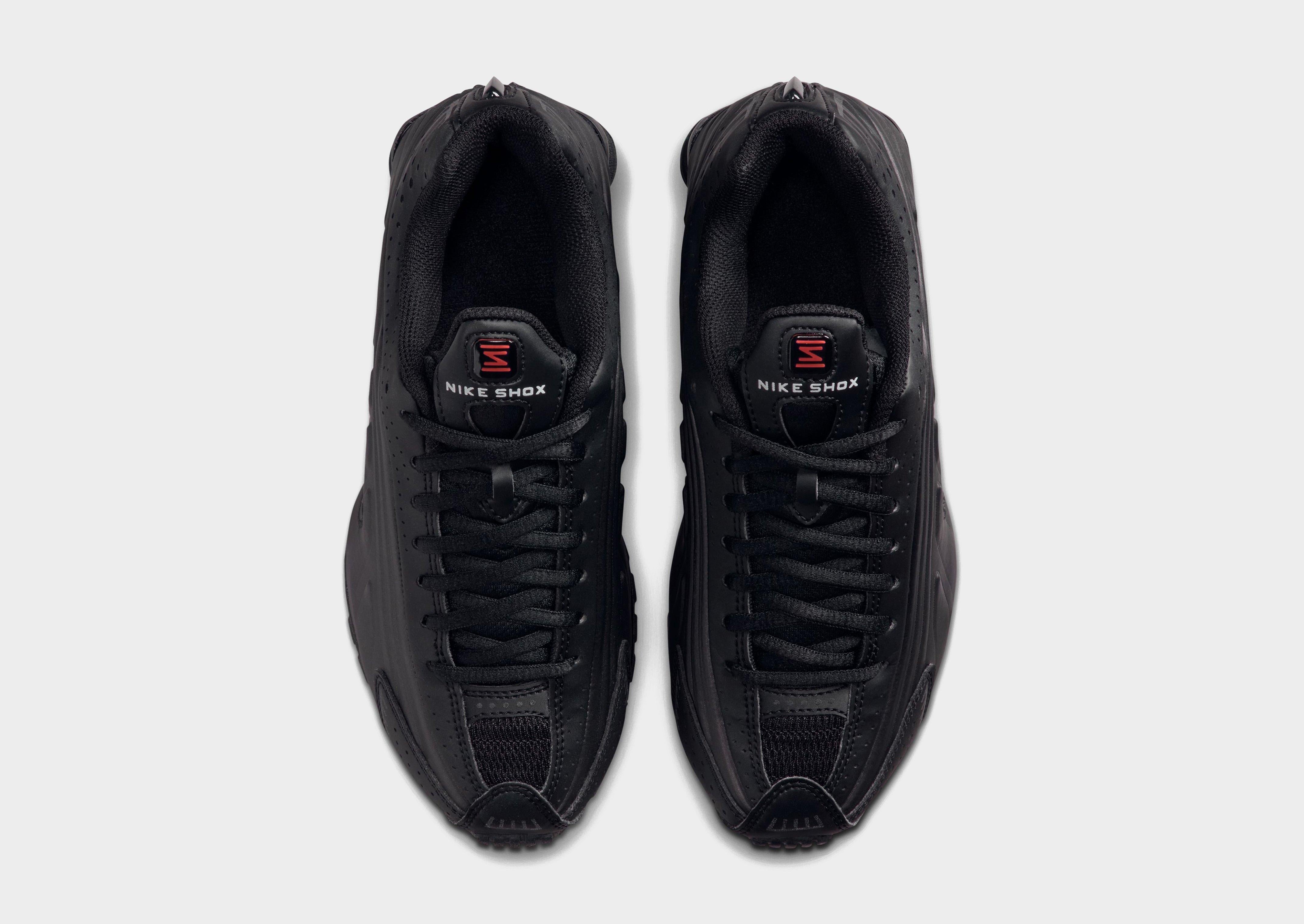 Black Nike Shox R4 Junior's - JD Sports Singapore