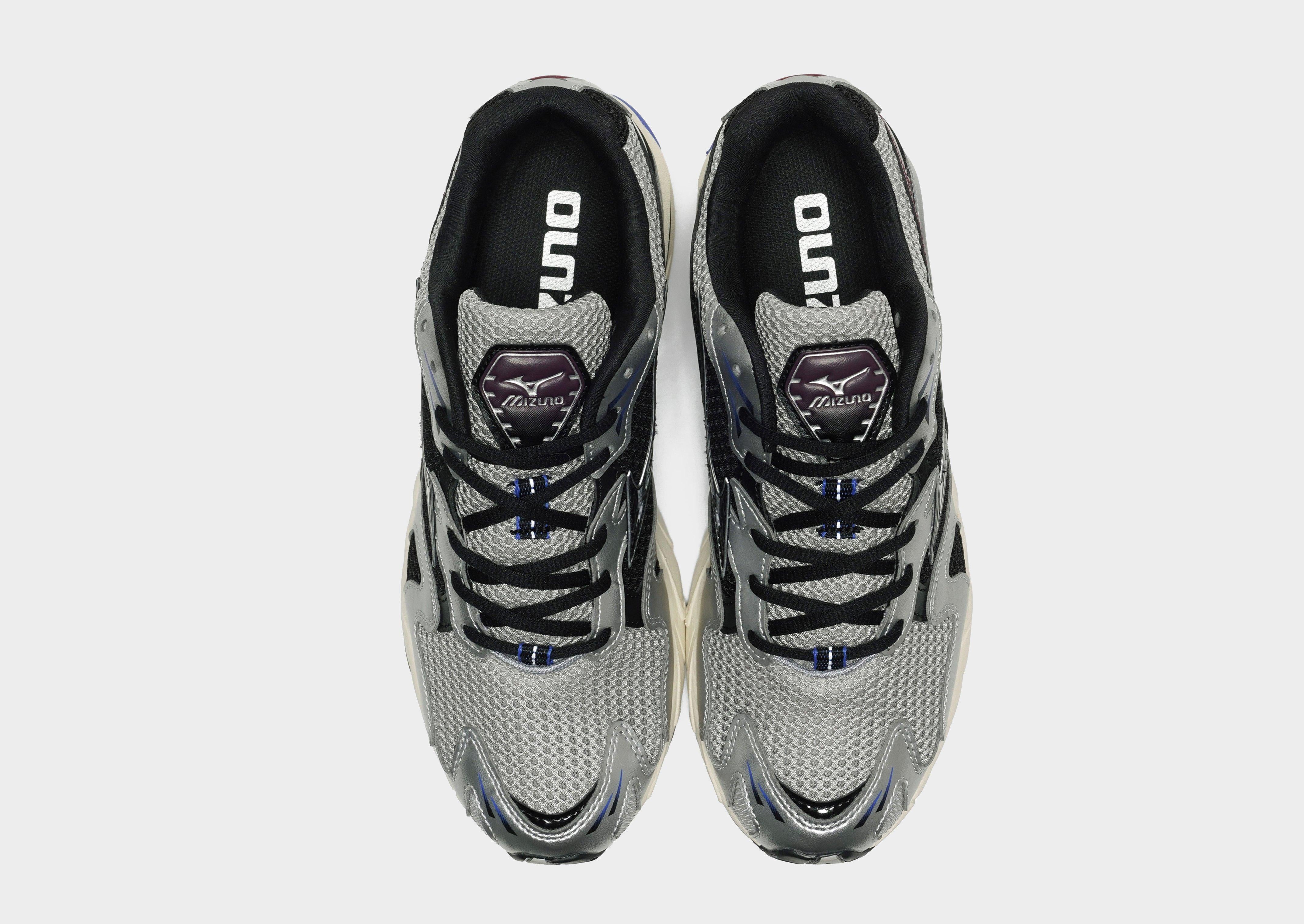Mizuno Wave Rider ダークグレー テニスシューズ Grey Mizuno Wave Rider 10 - JD Sports Singapore