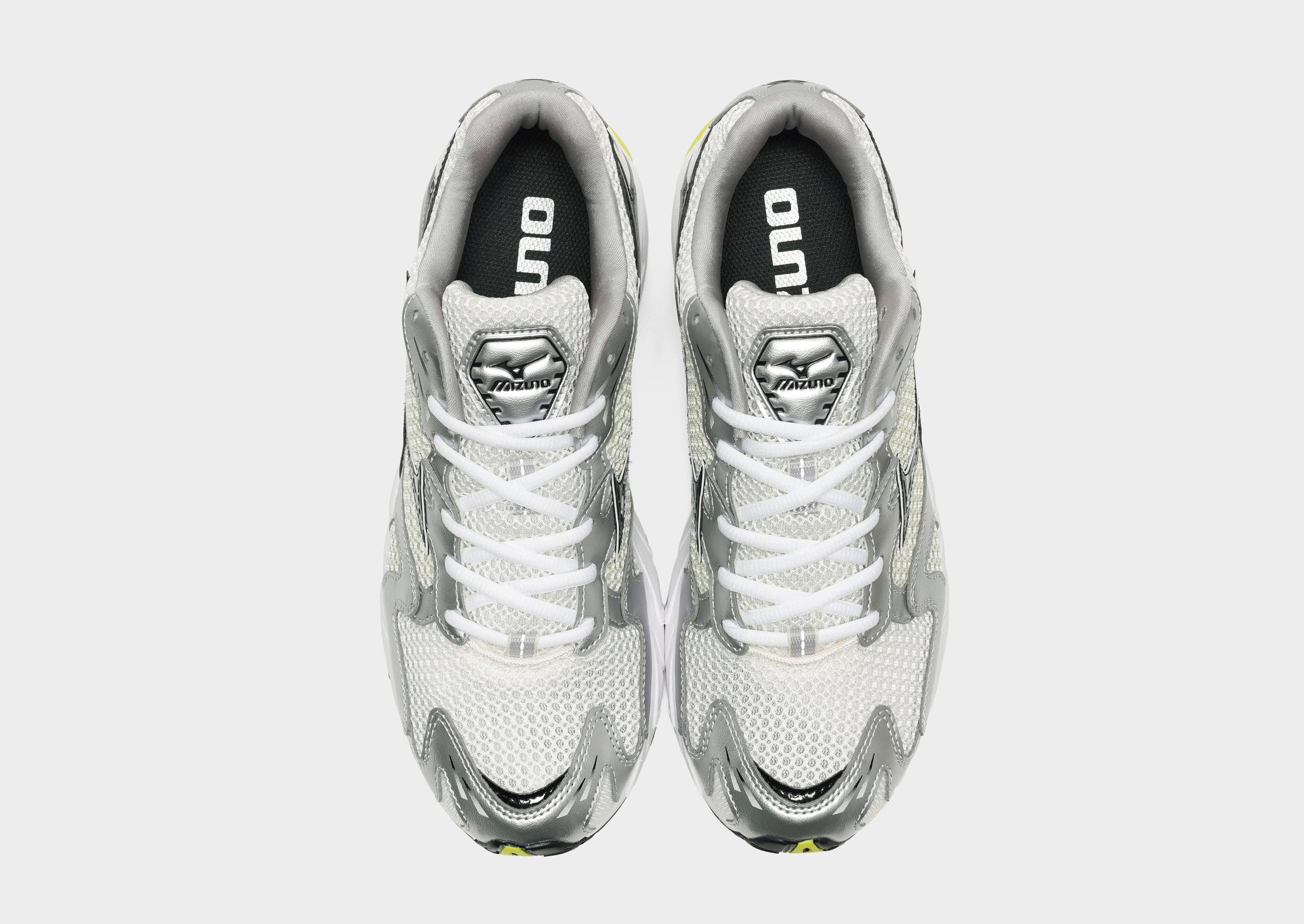 White Mizuno Wave Rider 10 - JD Sports Singapore