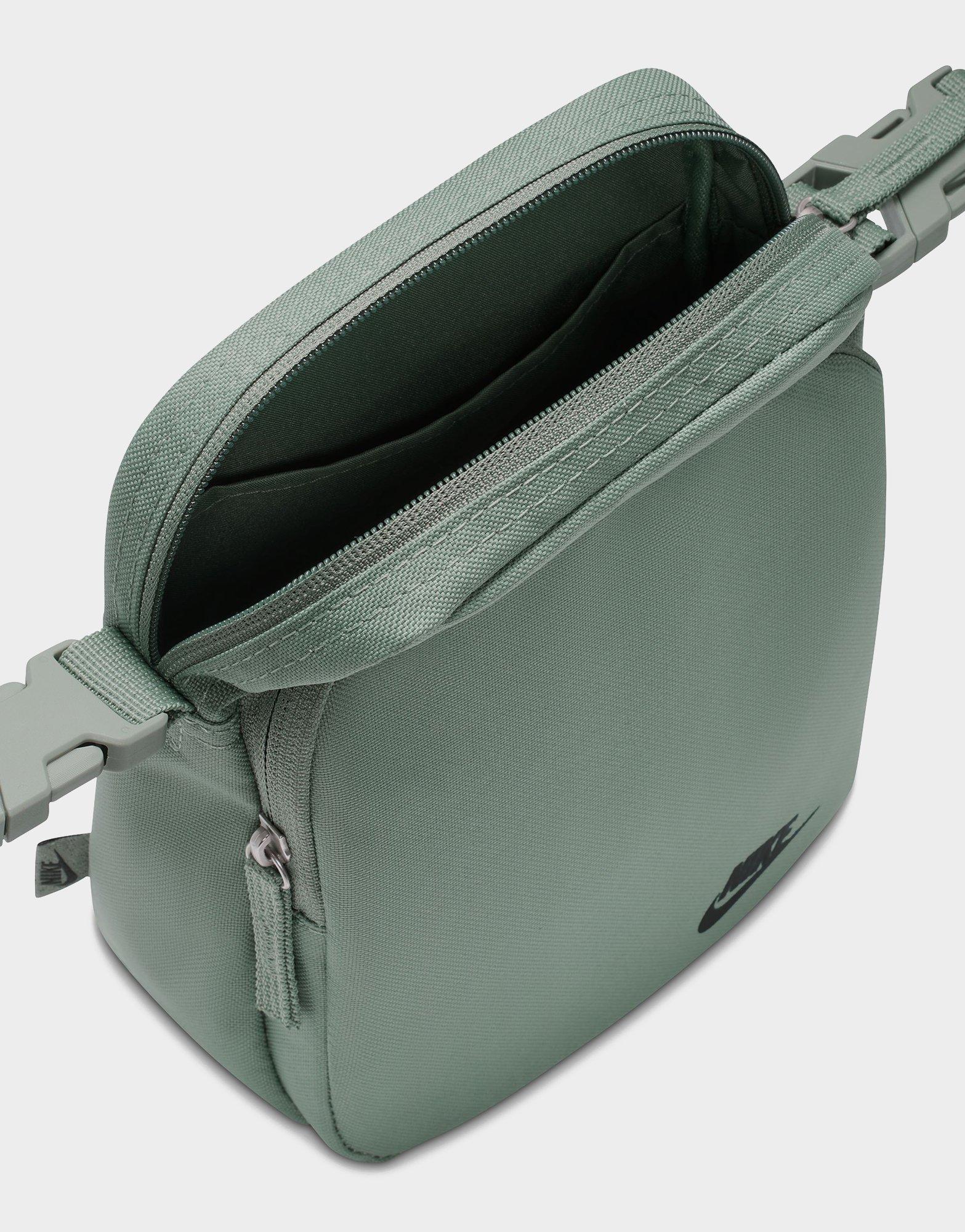 Green Nike Heritage Crossbody Bag (4L) - JD Sports Singapore