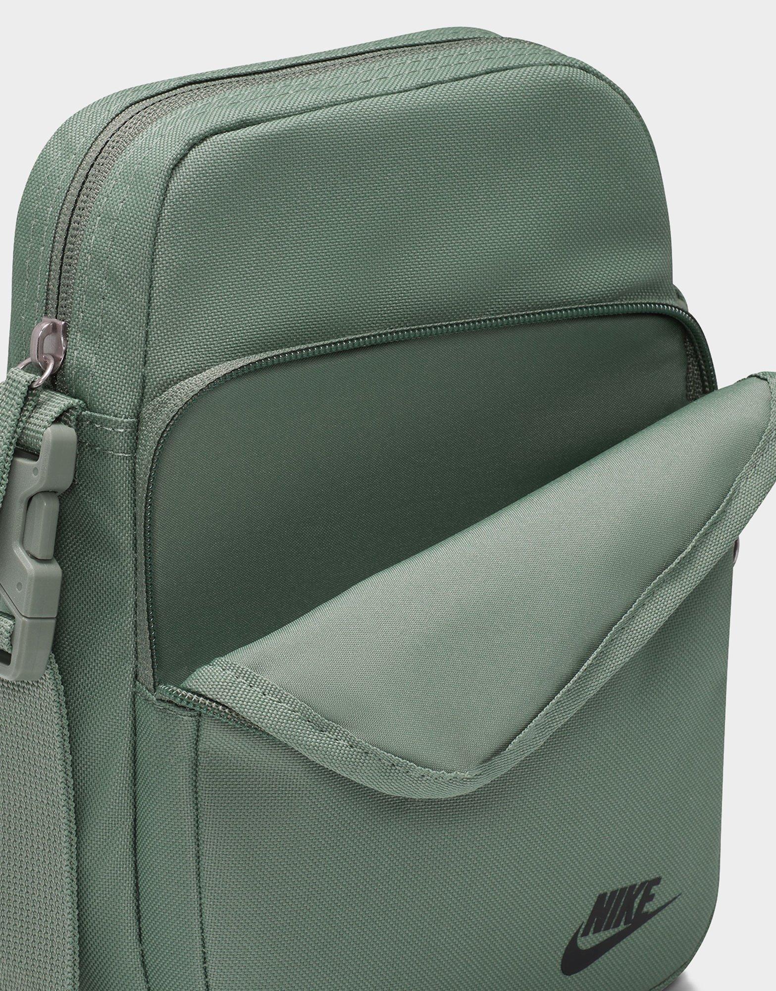 Green Nike Heritage Crossbody Bag (4L) - JD Sports Singapore