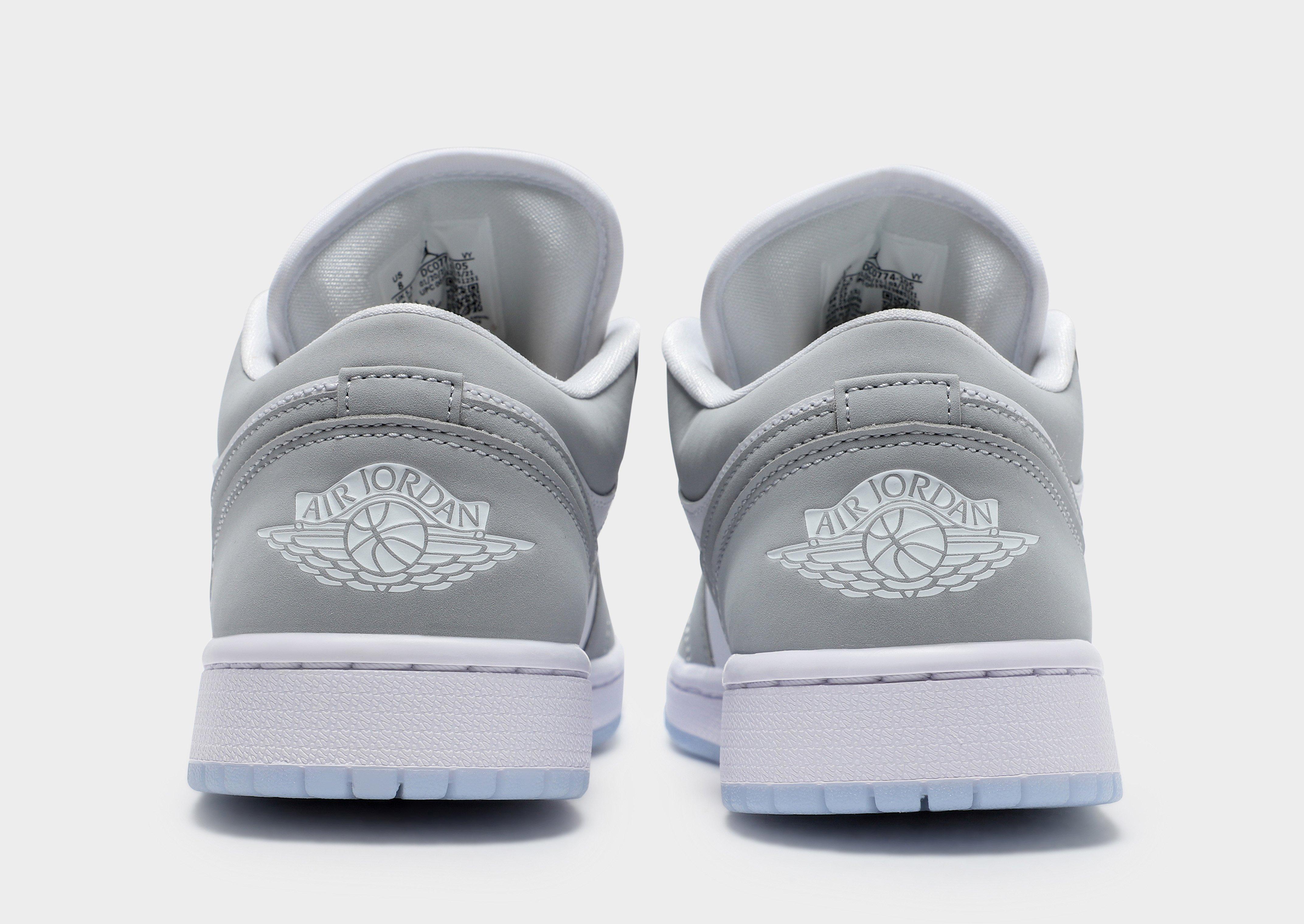 Grey Jordan Air Jordan 1 Low Women's - JD Sports Singapore