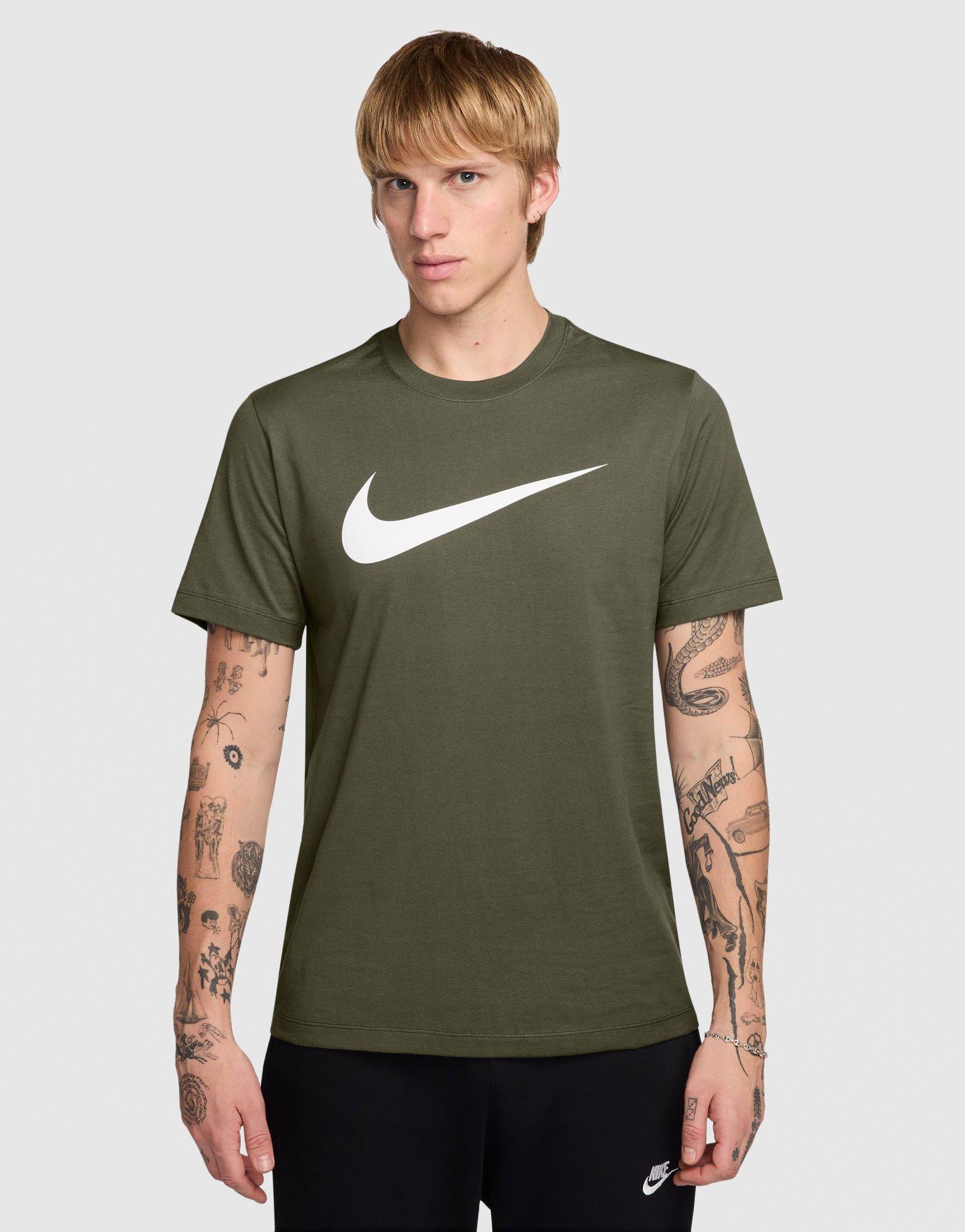 nike athlete t shirt green