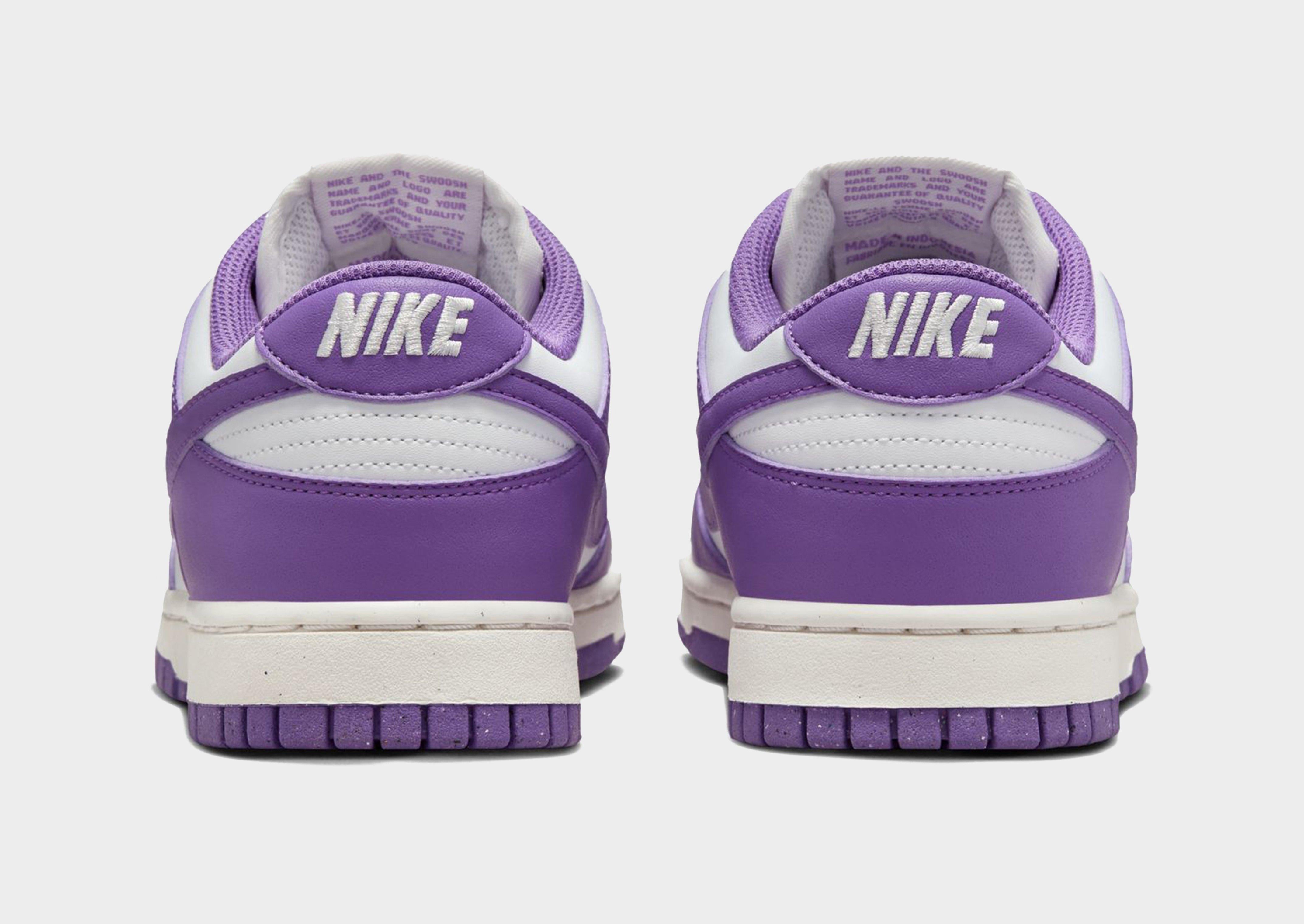womens dunk low og purple pulse