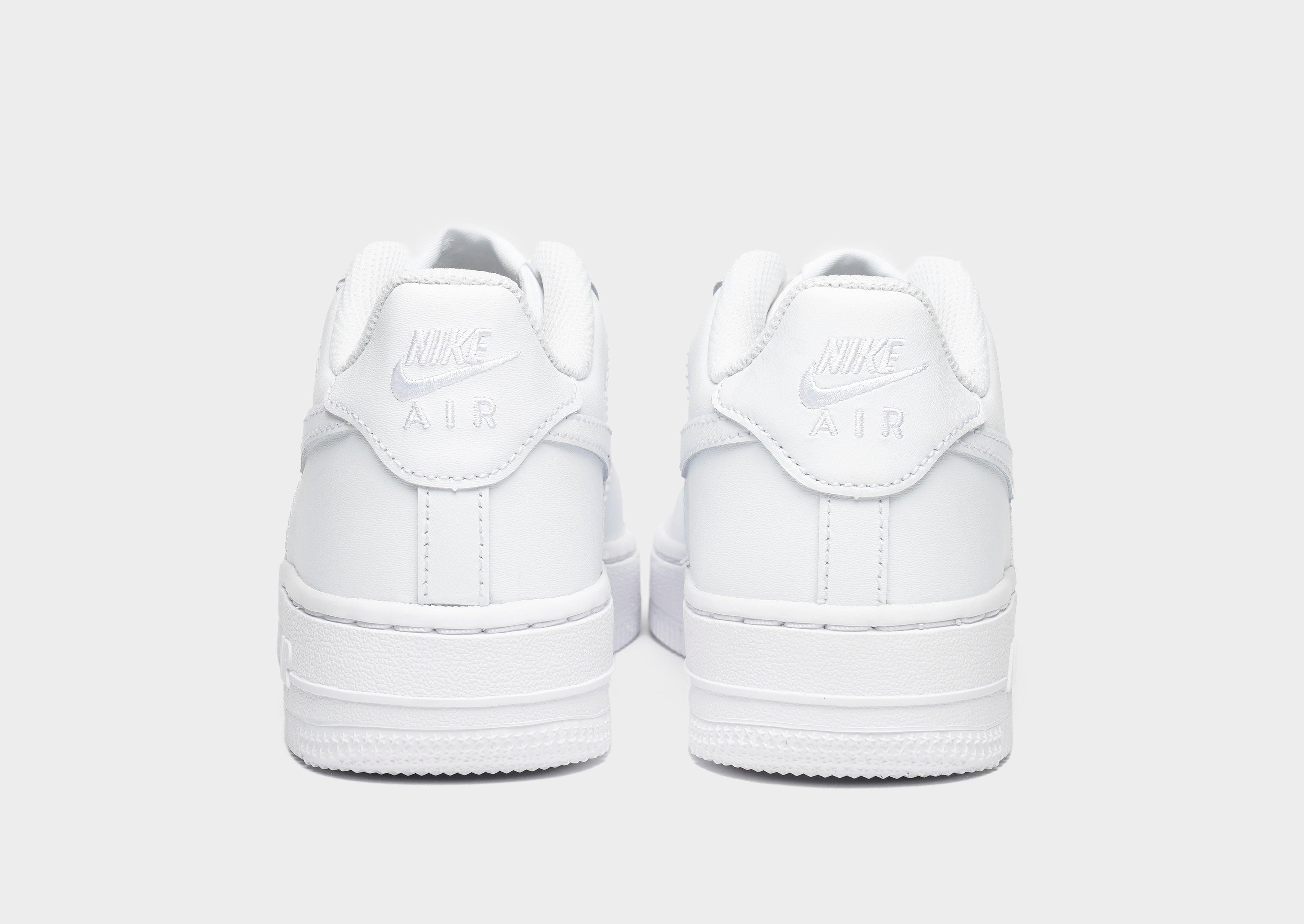 jd junior air force 1 white