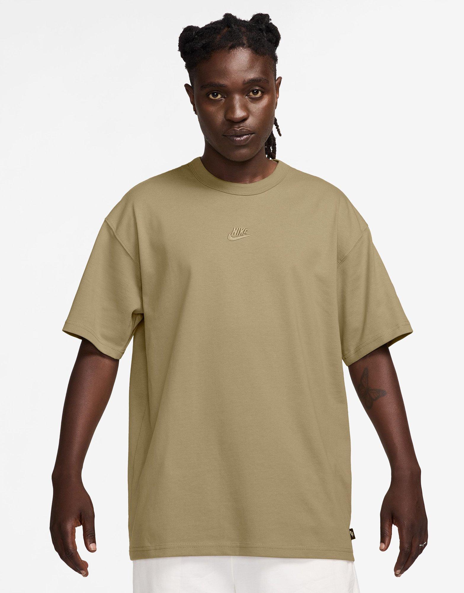 Beige Nike Sportswear Premium Essentials T-Shirt - JD Sports