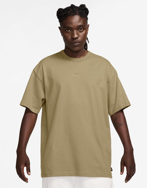 Beige Nike Sportswear Premium Essentials T-Shirt JD Sports Singapore
