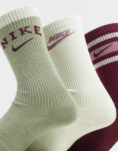 Everyday Plus Cushioned Crew Socks (3 Pairs)