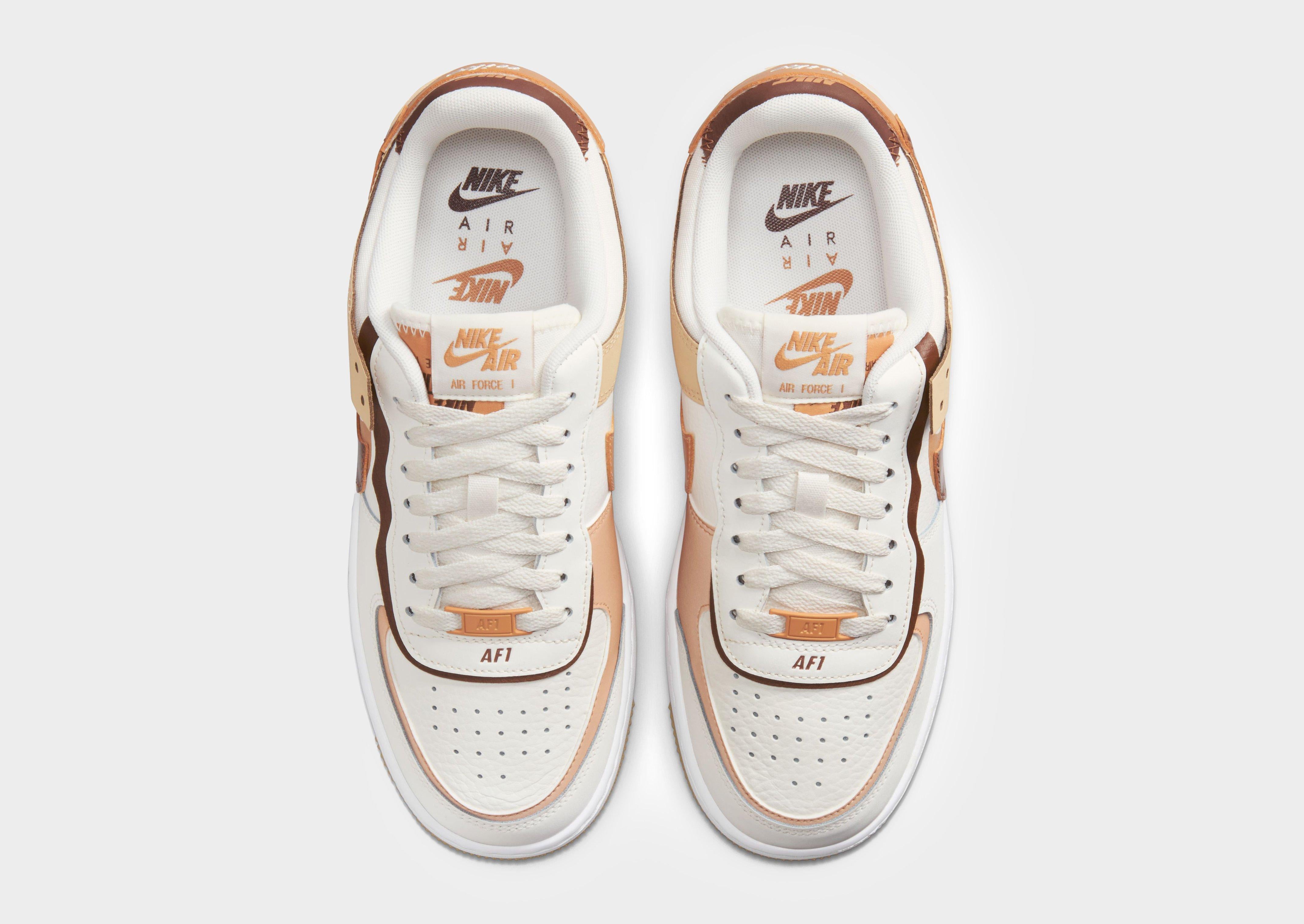 nike air force 1 shadow women's orange
