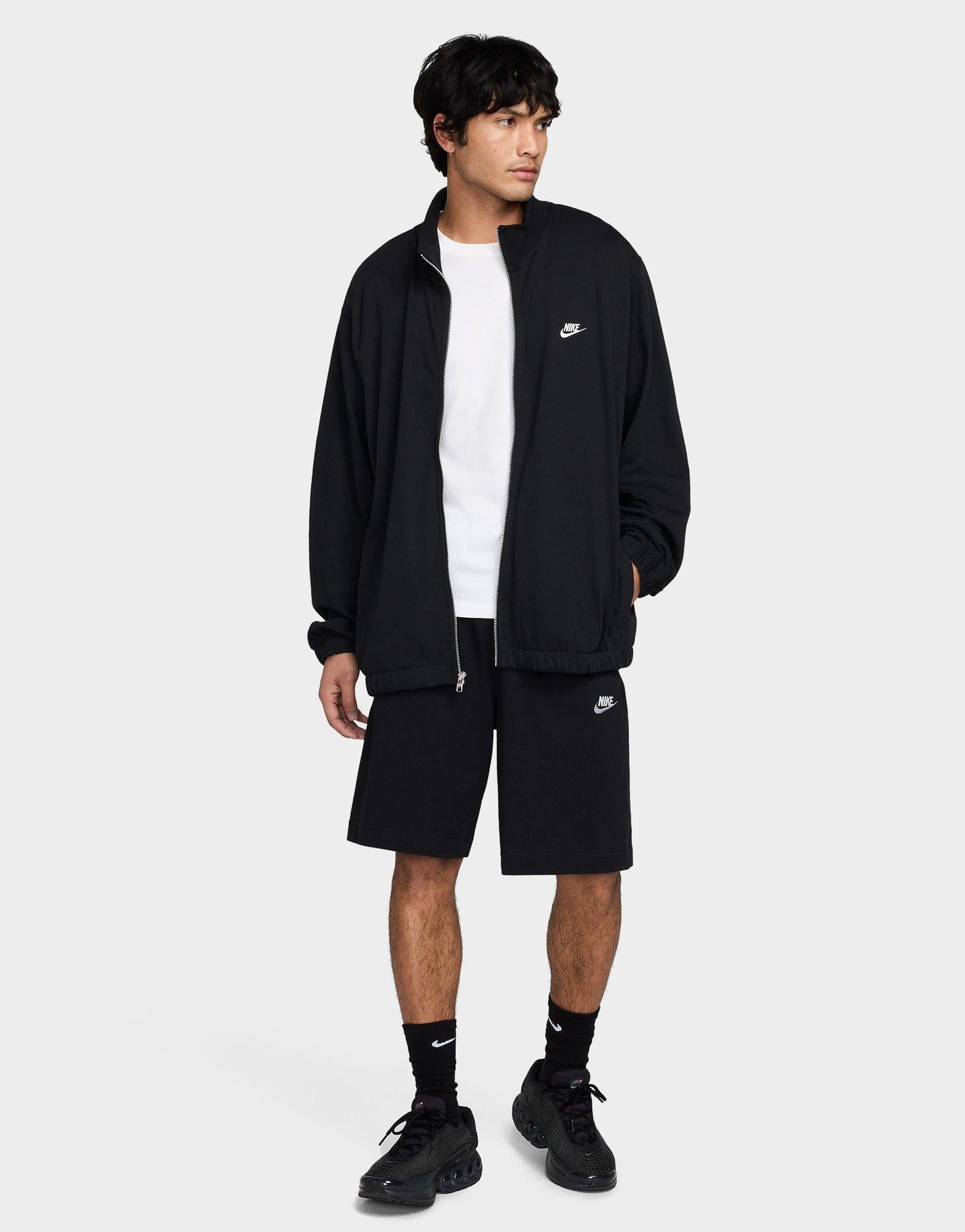 nike sportswear black shorts