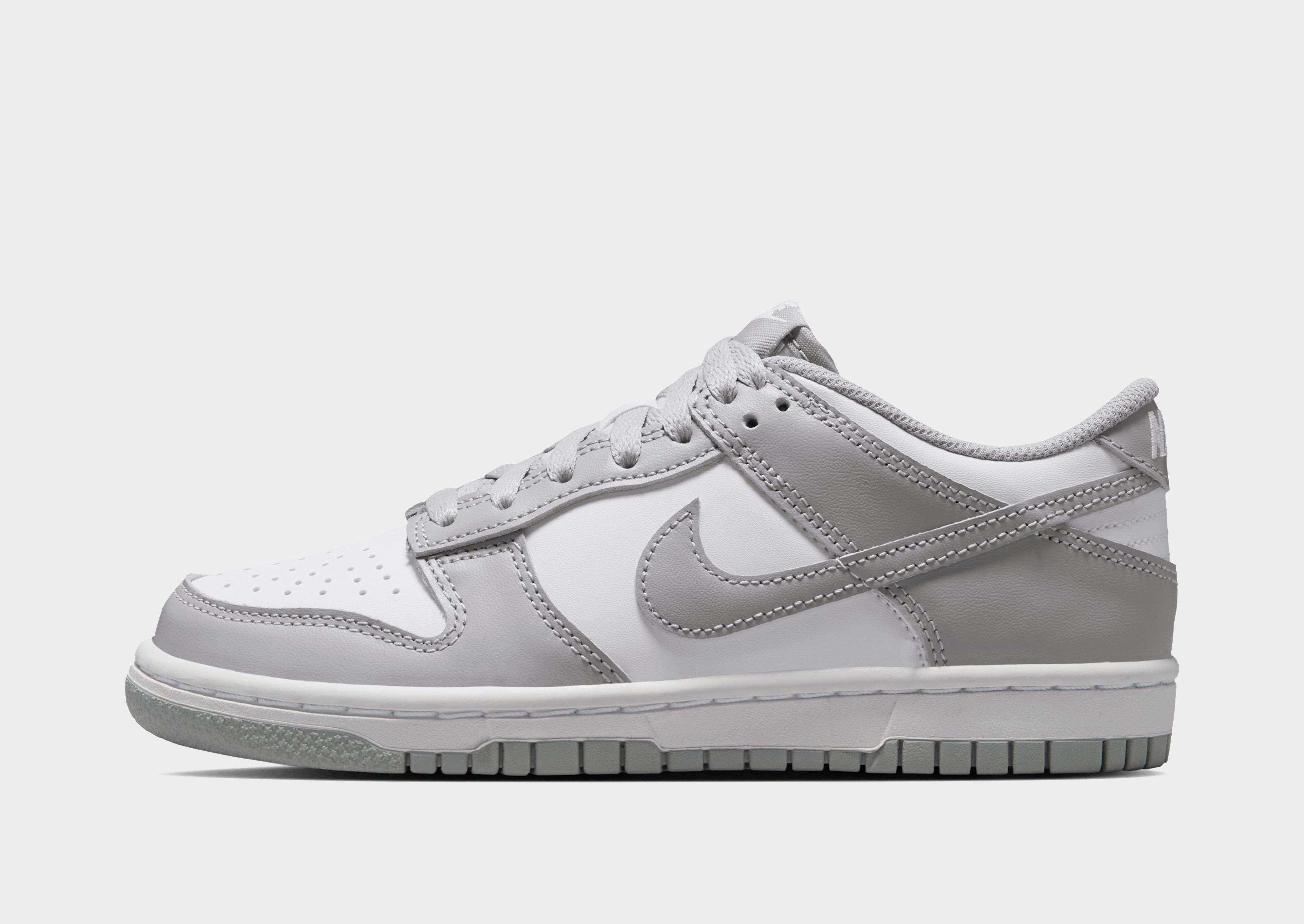 スニーカー NIKE DUNK LOW Medium Grey US10 Grey Nike Dunk Low Junior's - JD Sports Singapore