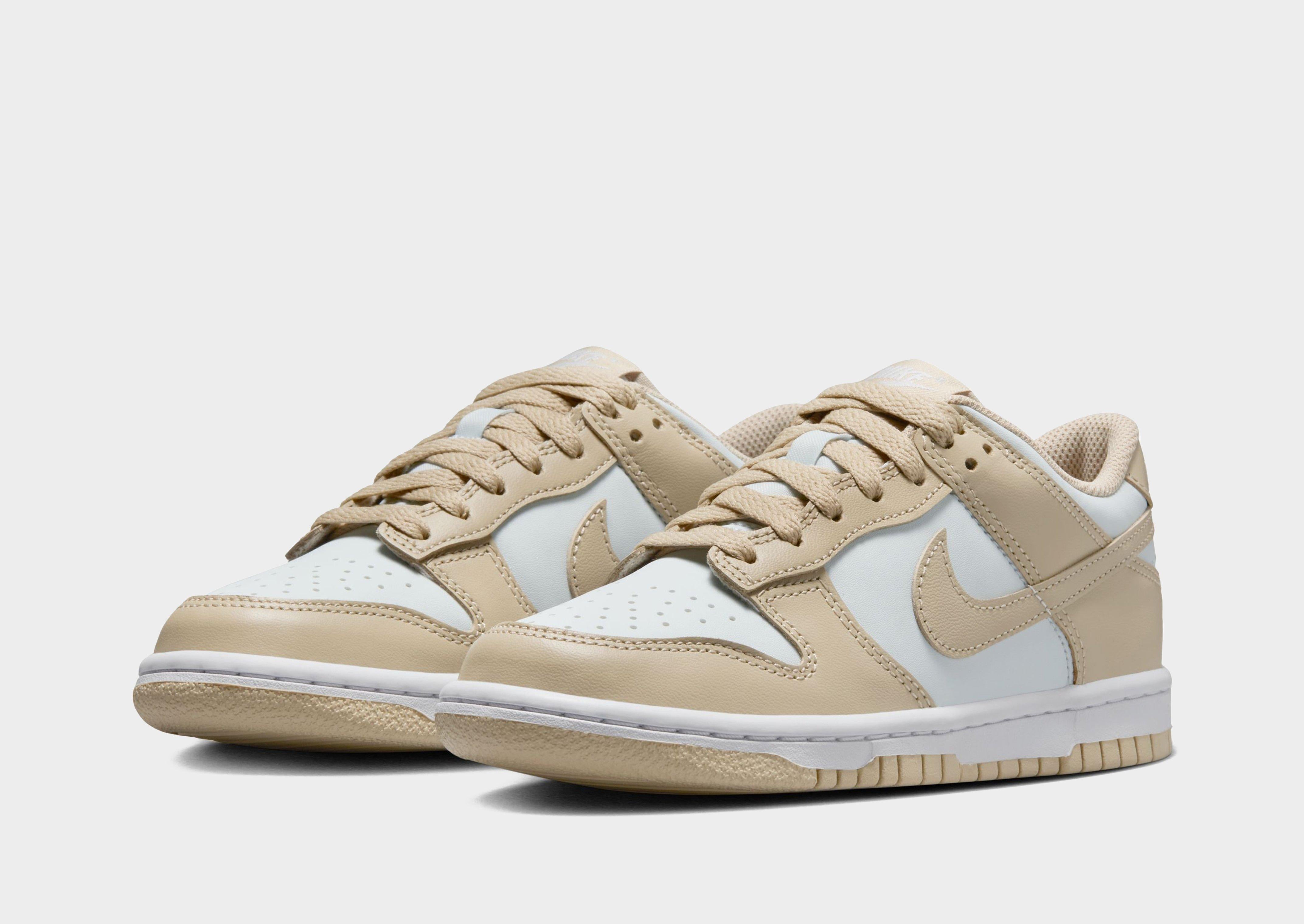 Beige Nike Dunk Low Junior's JD Sports Singapore