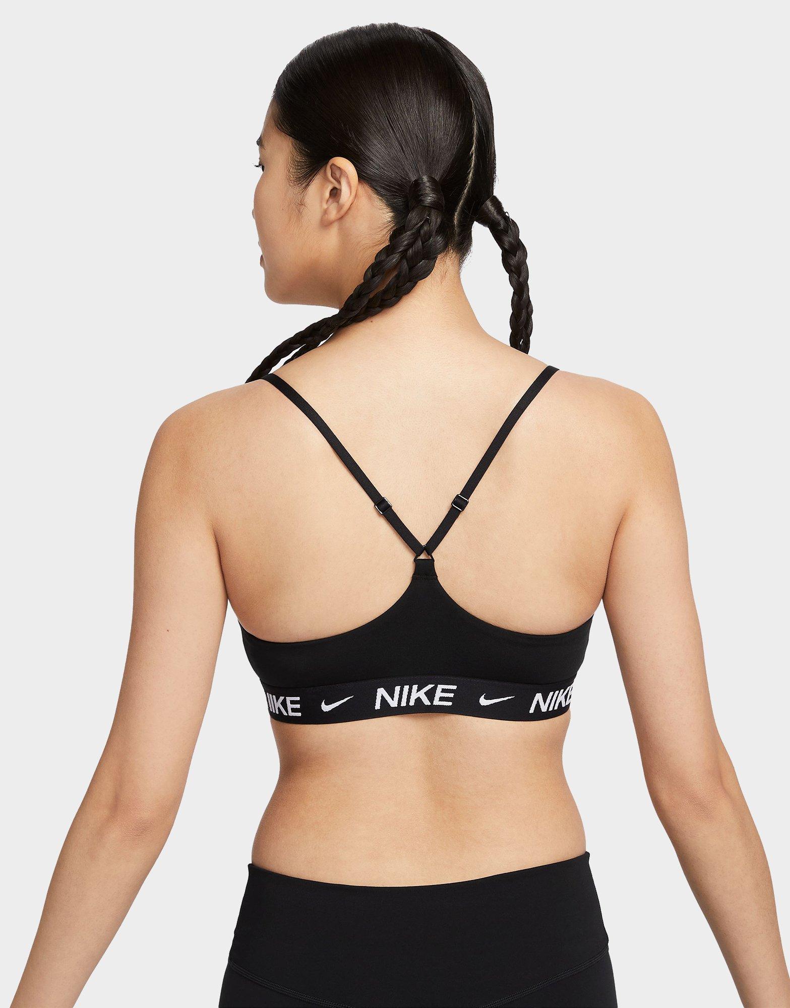 nike pro indy sports bra black