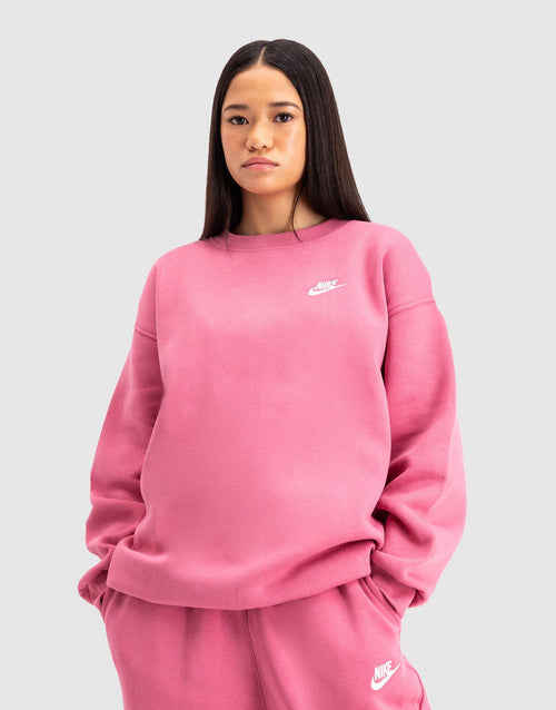 Girls' Club Oversized Crew Sweatshirt Junior