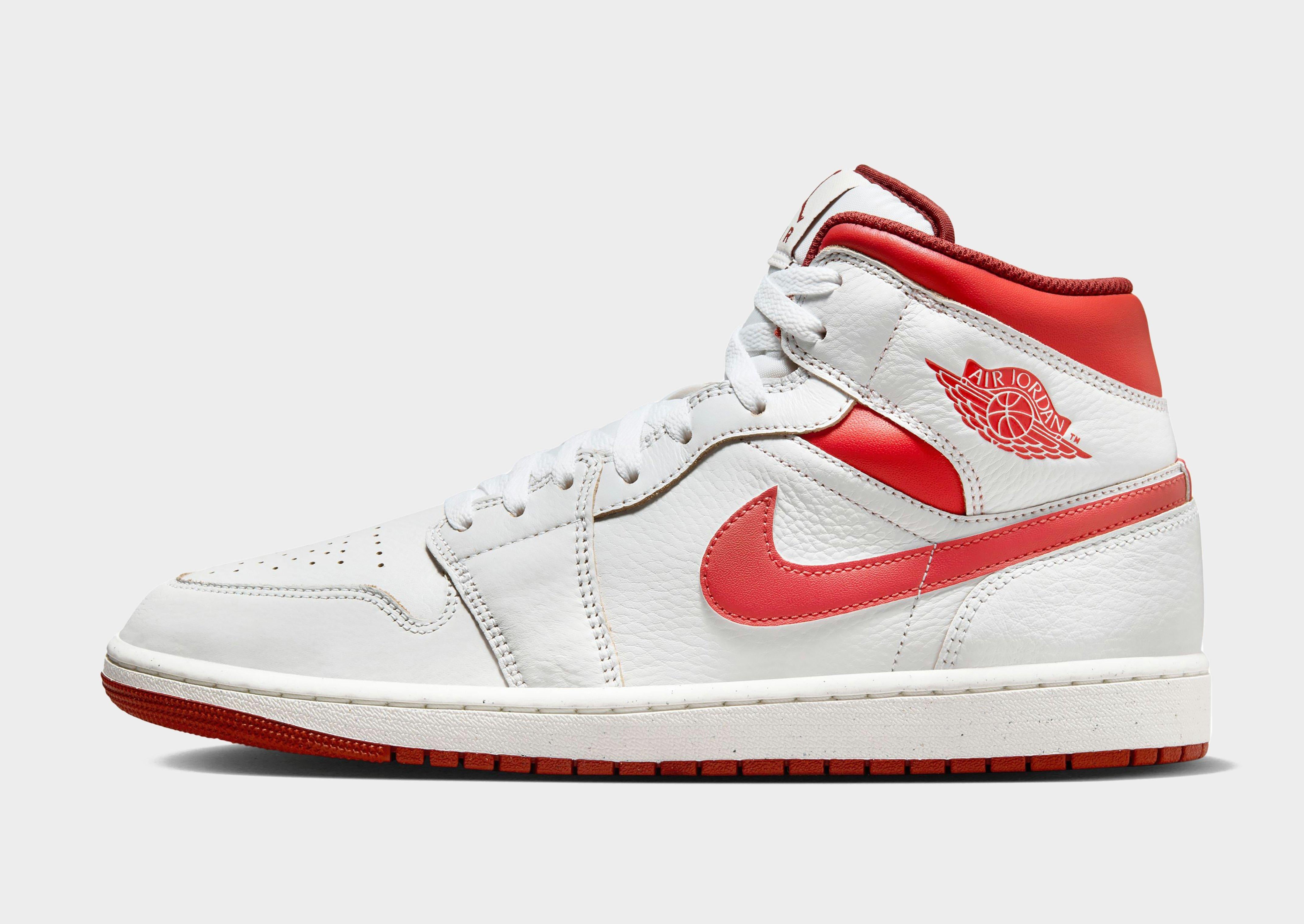 White Jordan Air Mid JD Sports Singapore