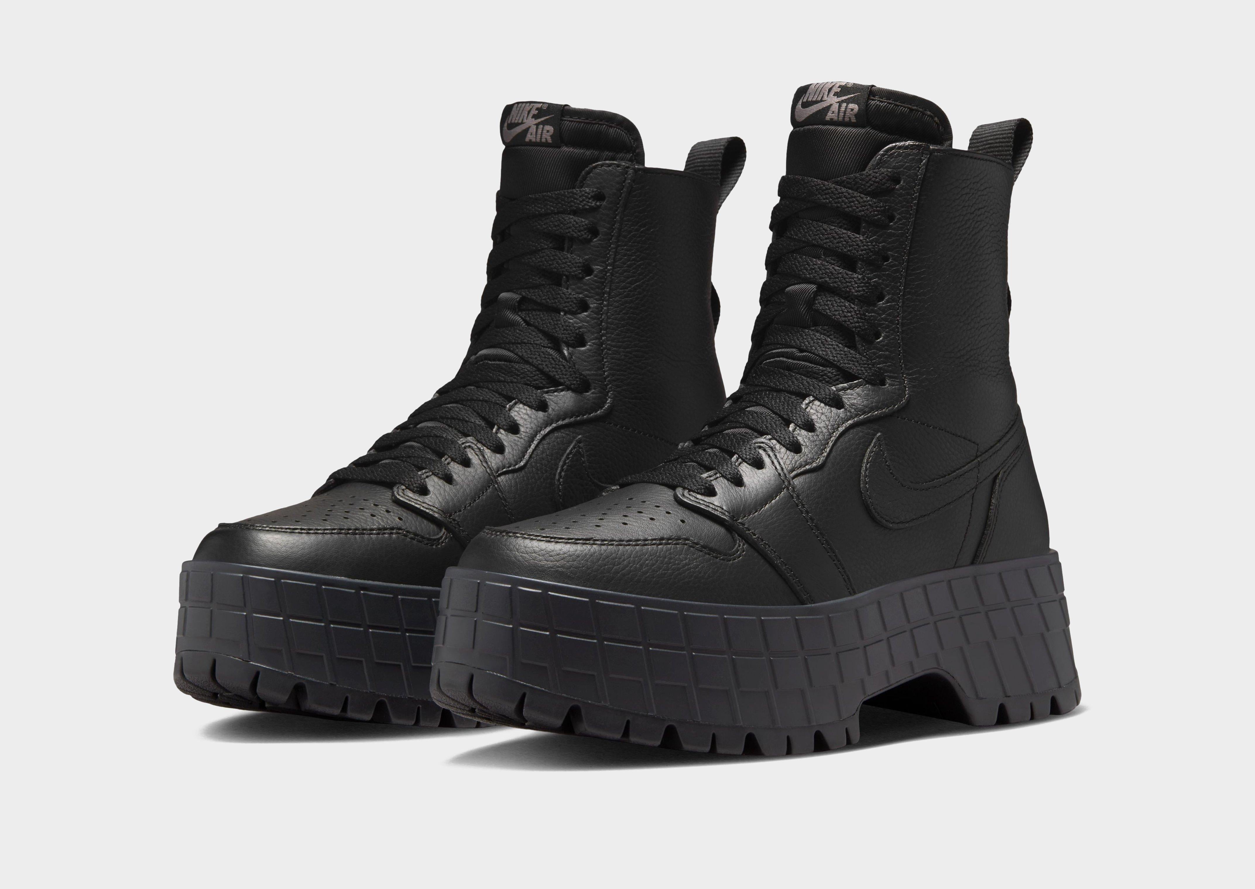 Black Jordan Air 1 Brooklyn Boots Women's - JD Sports Singapore