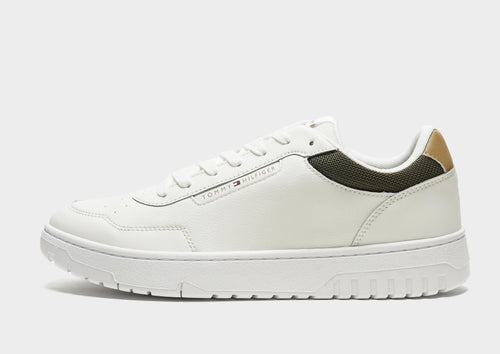 Mixed Texture Basketball Trainers