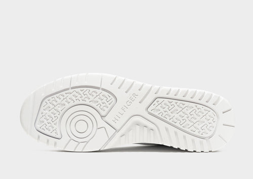 Mixed Texture Basketball Trainers
