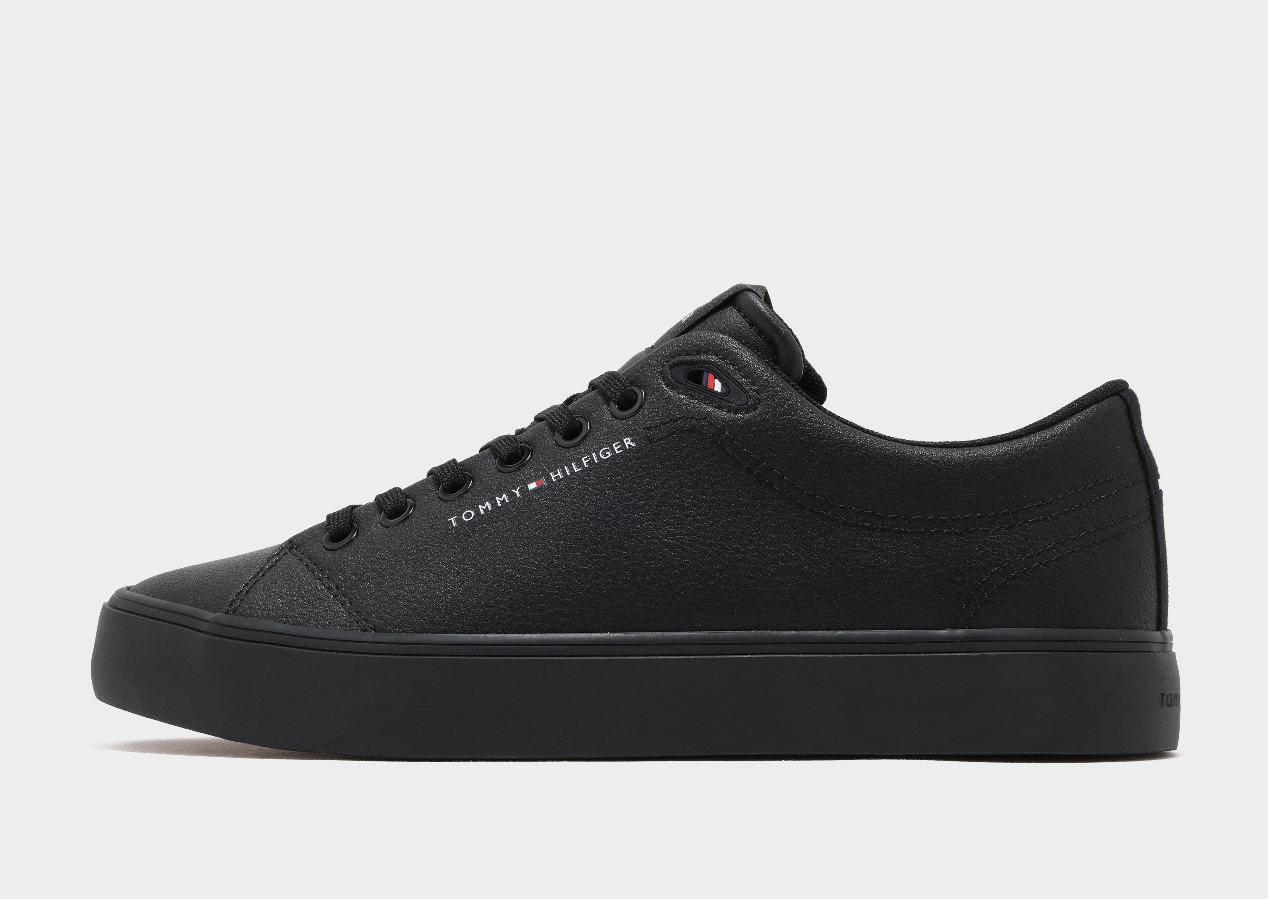 High Vulcanized Crew Low Leather Sneakers