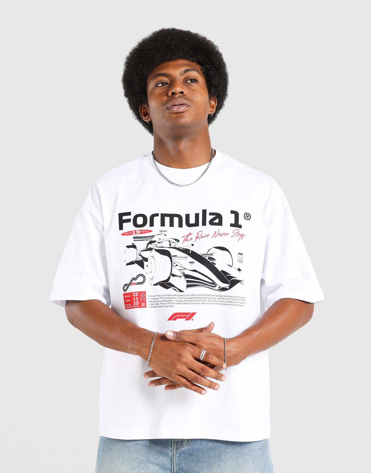White Majestic Graphic Box T-Shirt - JD Sports Singapore