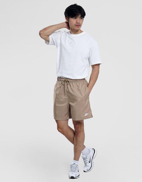 Beige Nike Club Woven Flow Shorts JD Sports Singapore