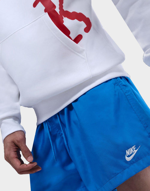 Blue Nike Club Flow Shorts JD Sports Singapore - Main Image