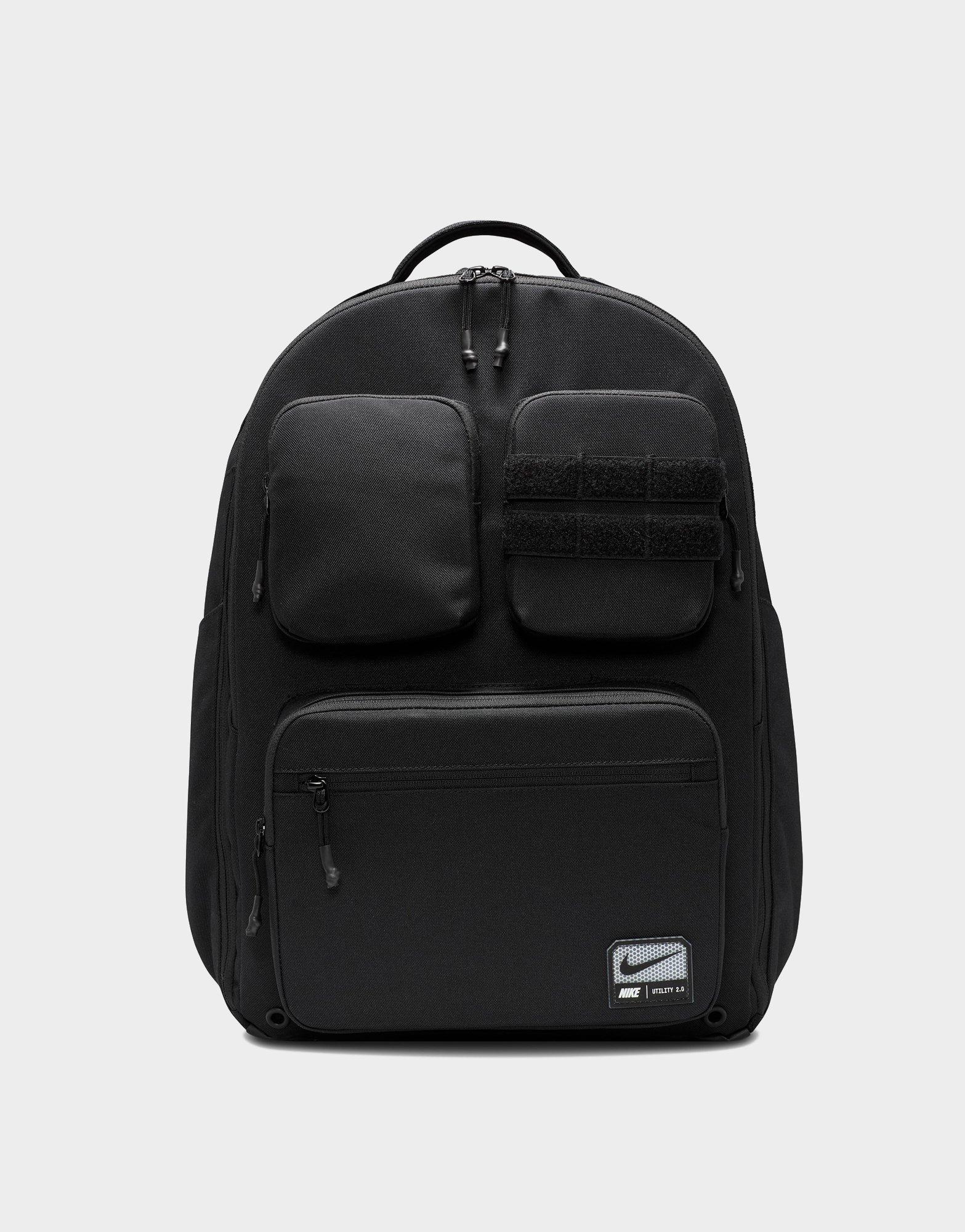 nike utility pocket black backpack