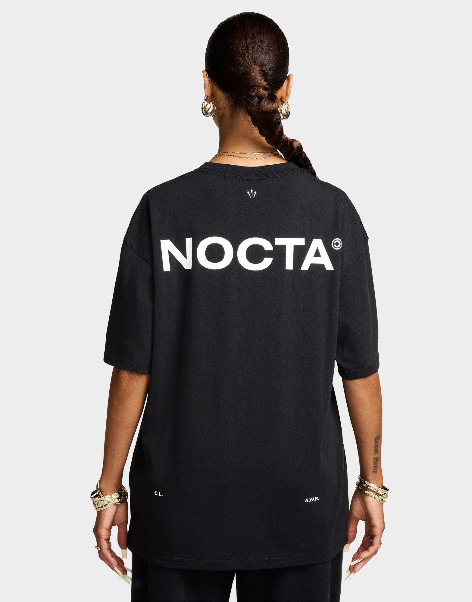 Black Nike NOCTA Oversized T-Shirt (Unisex) - JD Sports Singapore