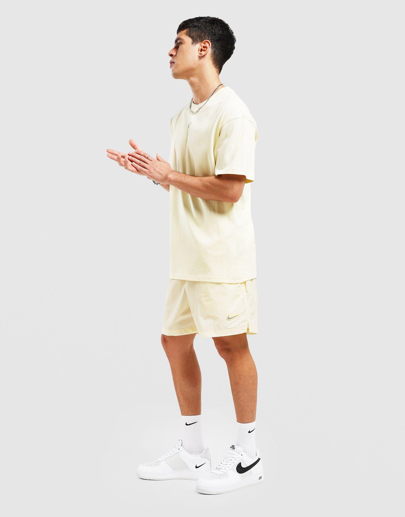 Yellow Nike Nocta CS Woven Shorts (Unisex) - JD Sports Singapore