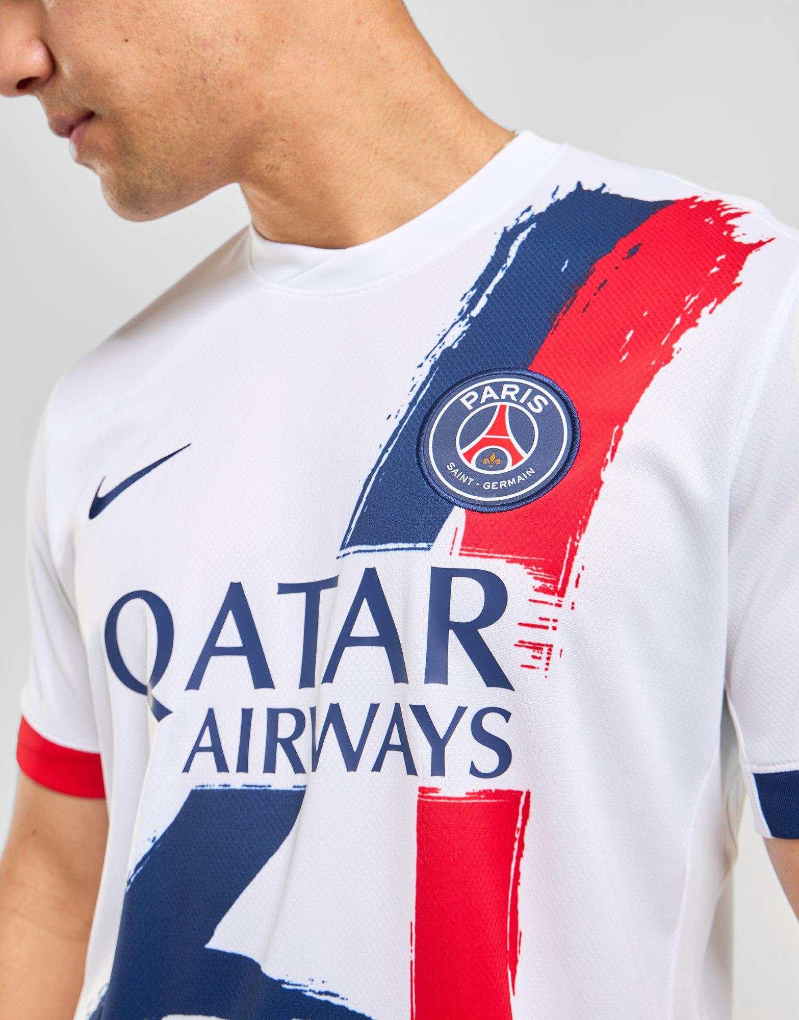 psg white colour jersey