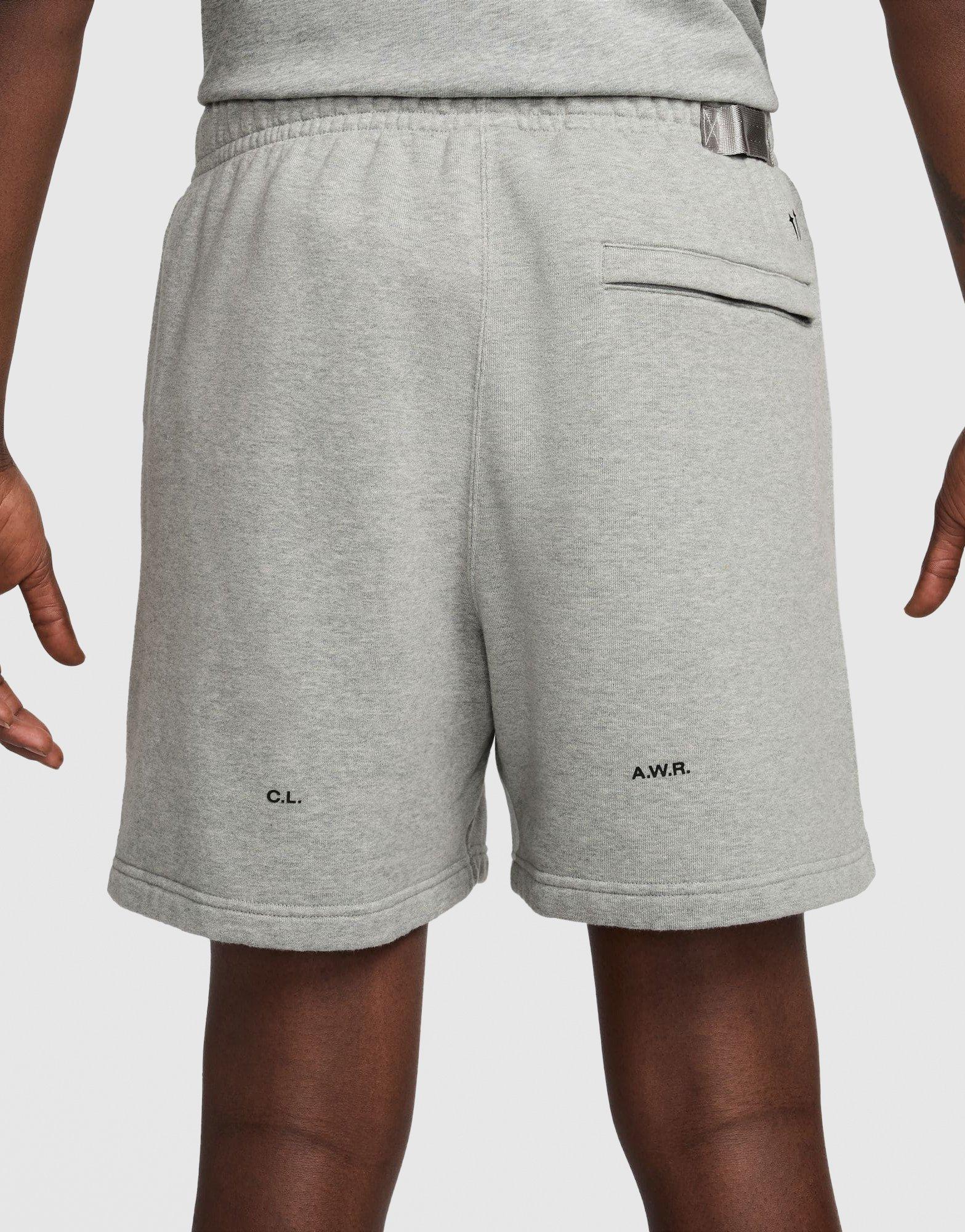 Grey Nike NOCTA Fleece Shorts (Unisex) - JD Sports Singapore