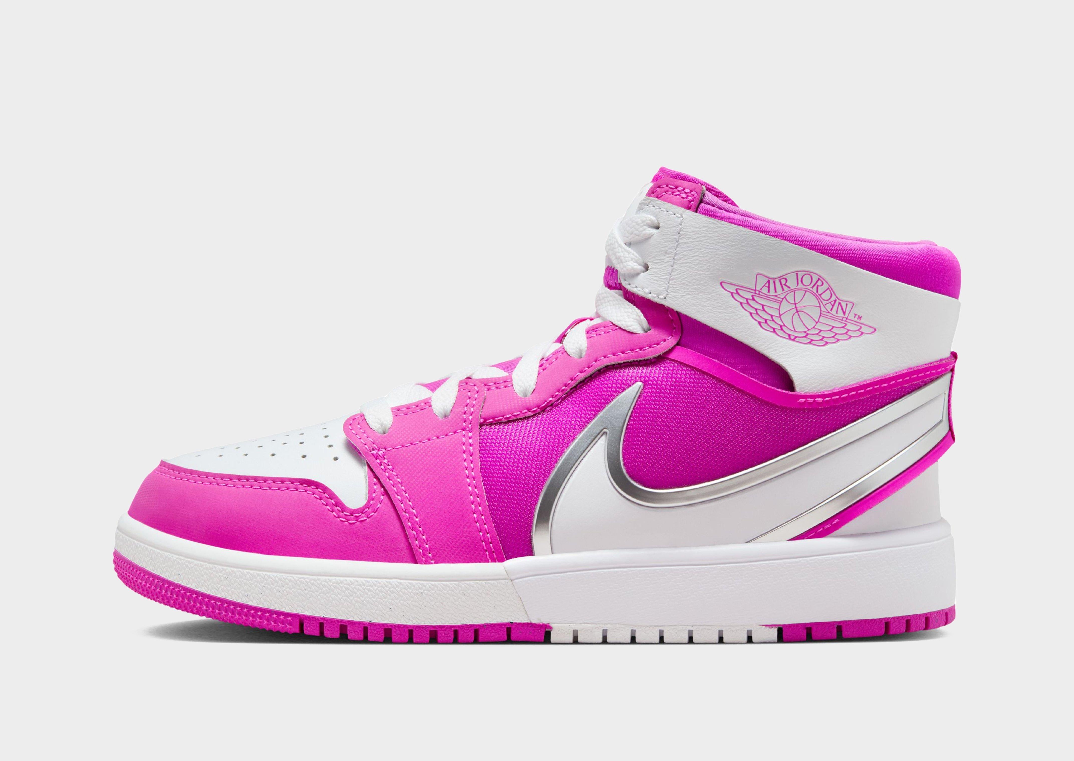 air jordan 1 mid casual shoes pink