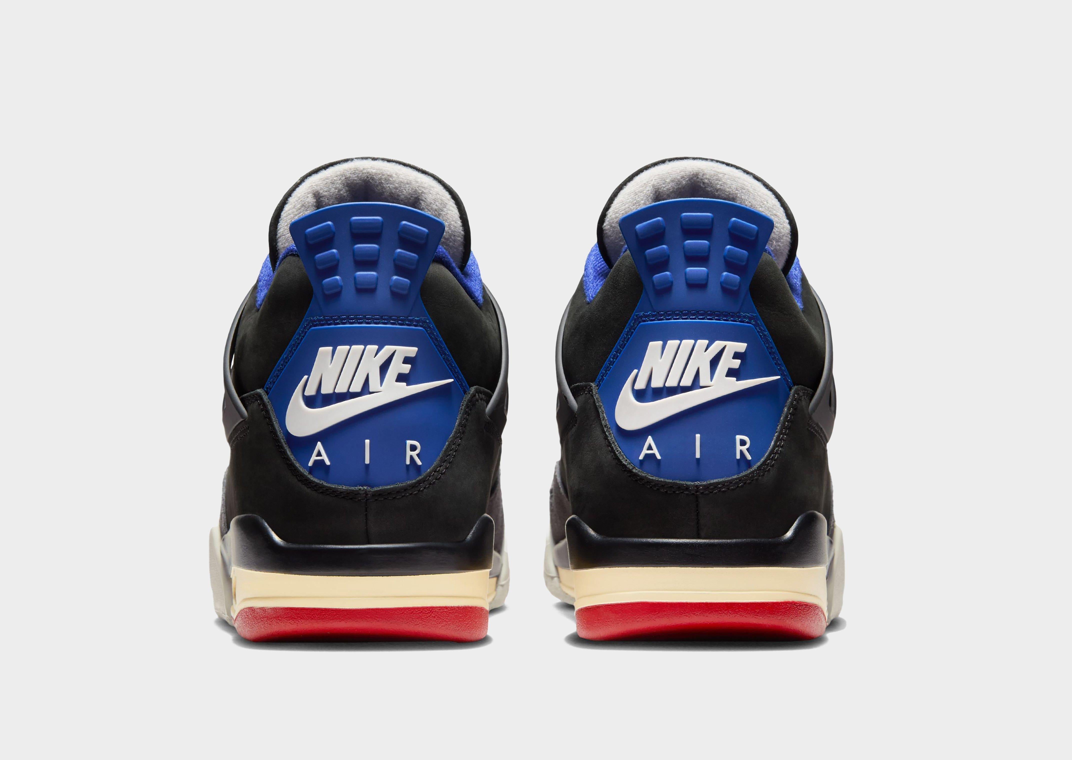 Black Jordan Air 4 Retro - JD Sports Singapore