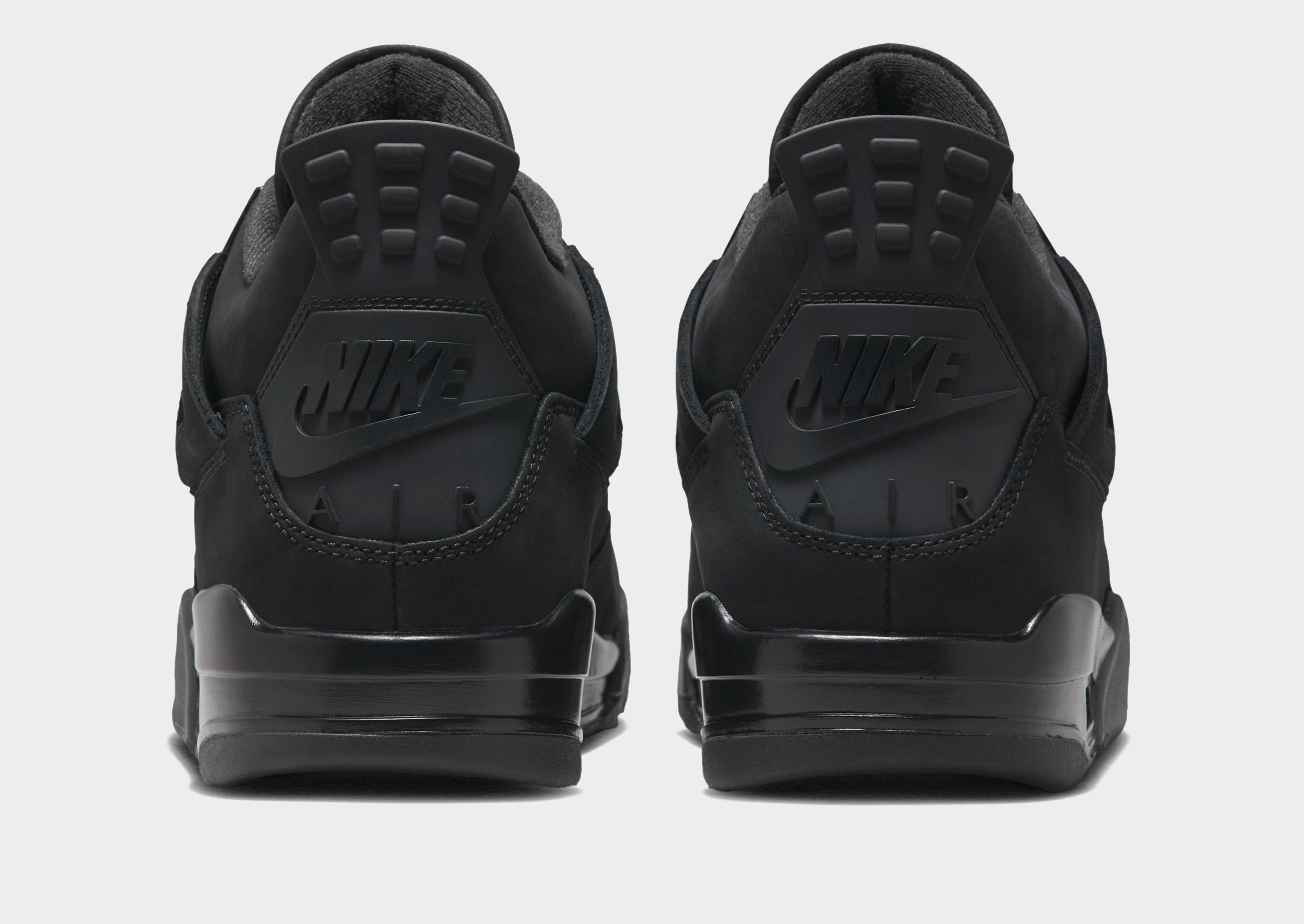 all black nike jordans