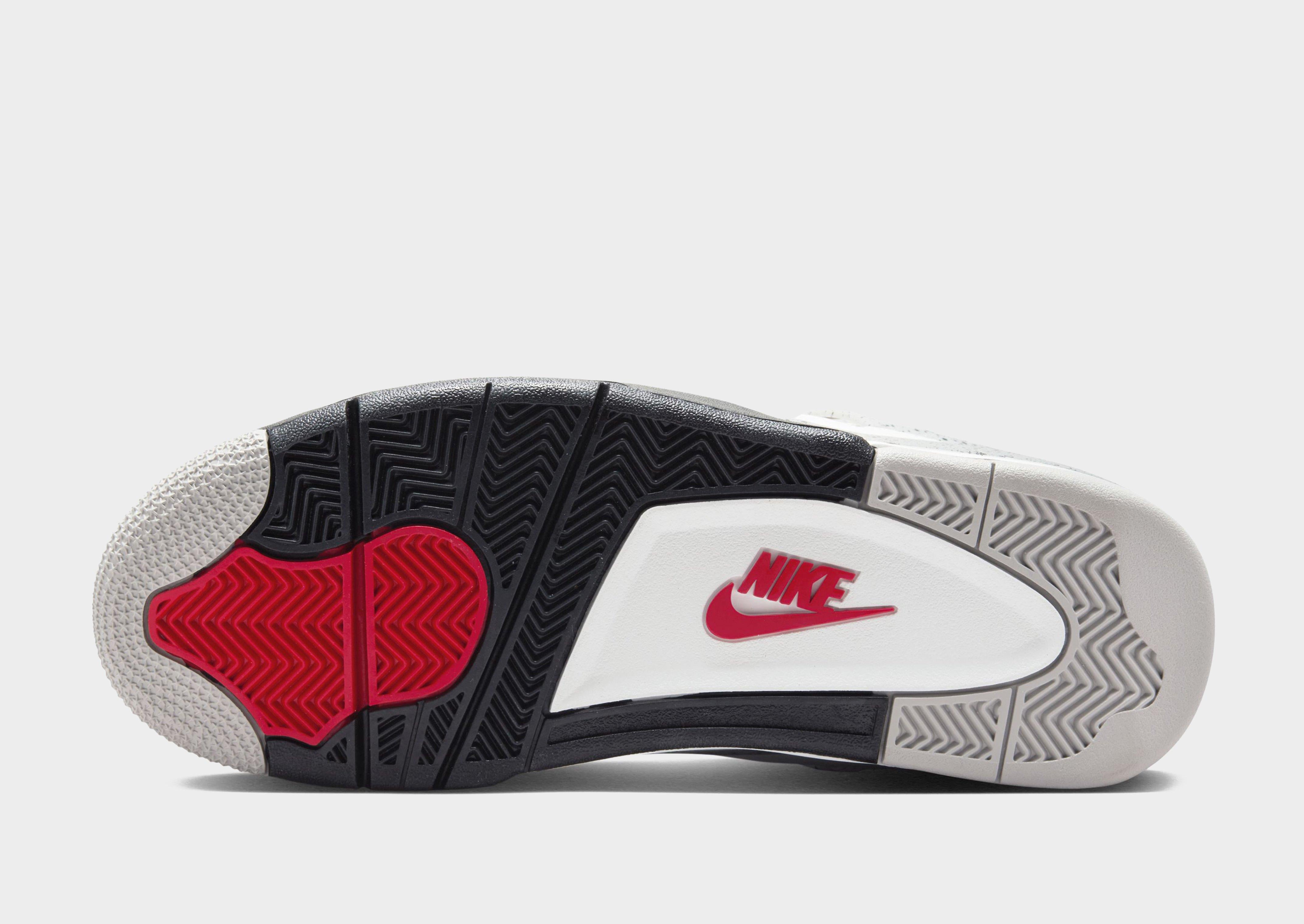 White Jordan Air 4 Retro - JD Sports Singapore