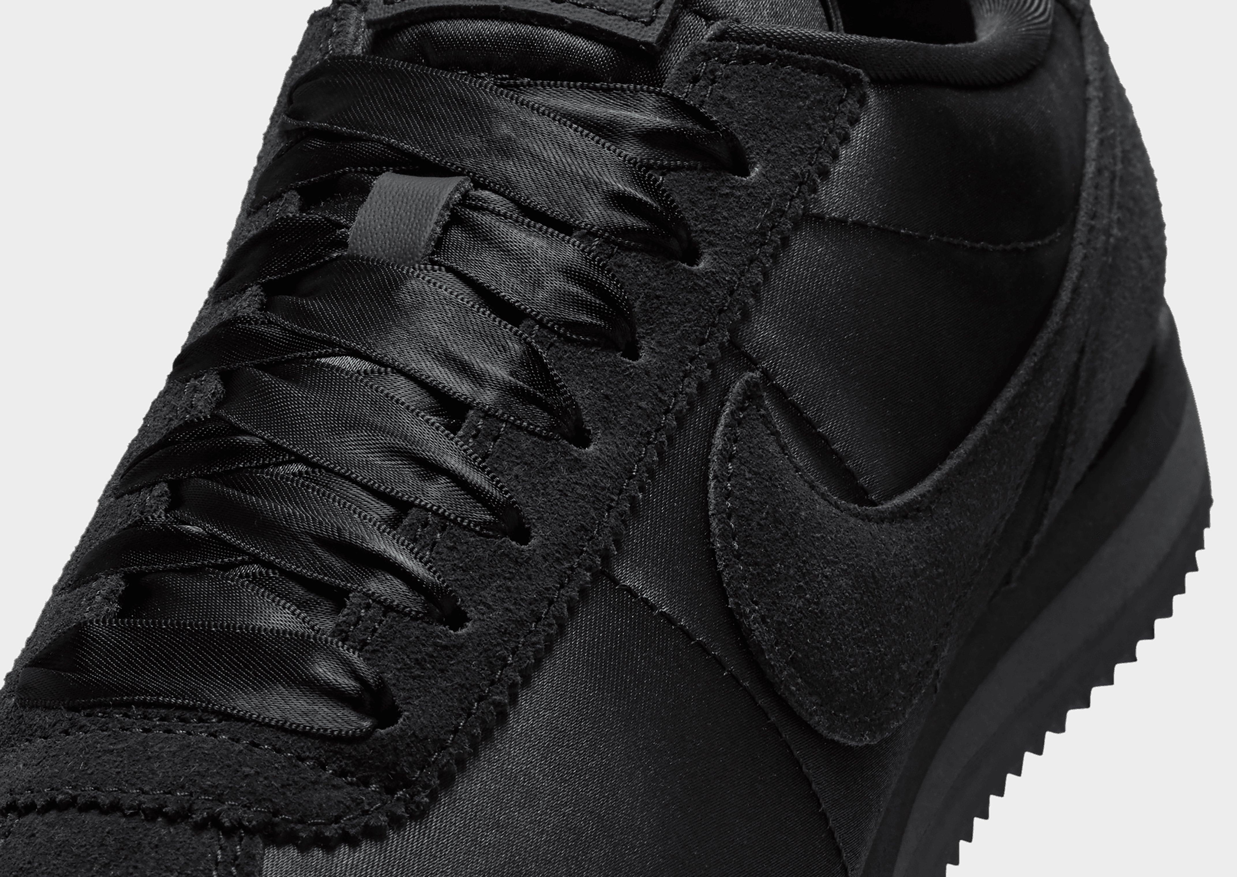 Black Nike Nike Cortez Textile Women's JD Sports Singapore