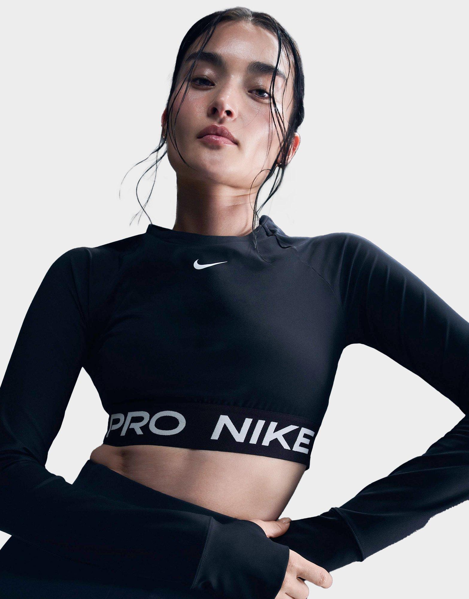 nike crop top sports direct
