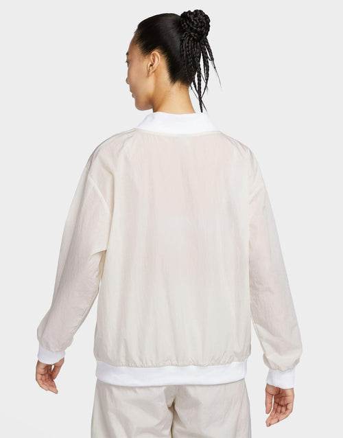 Woven Long-Sleeve Top