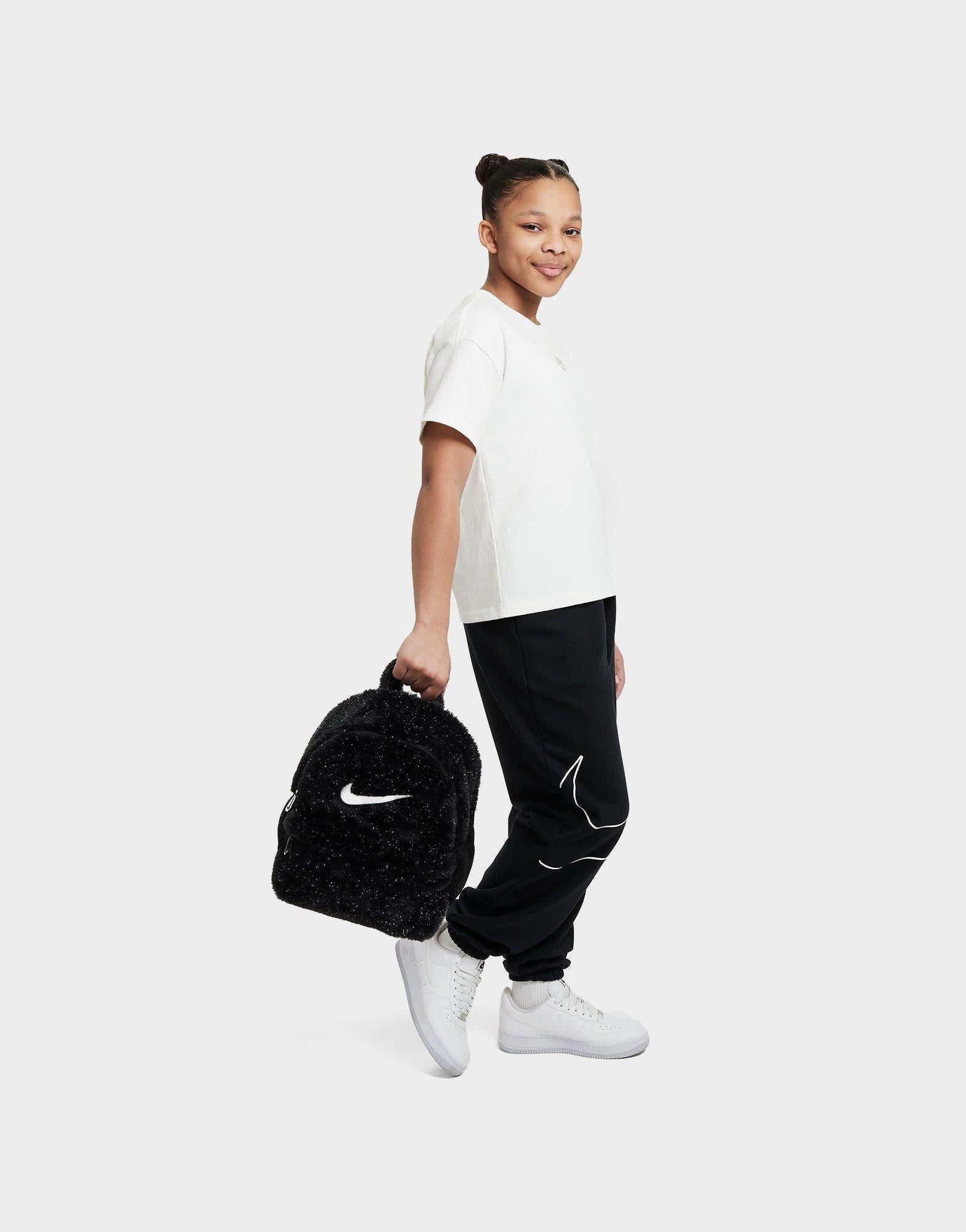 Black Nike Faux Fur Backpack - JD Sports Singapore
