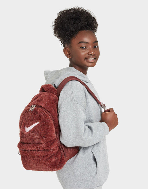 nike af1 backpack singapore Brown Nike Faux Fur Backpack