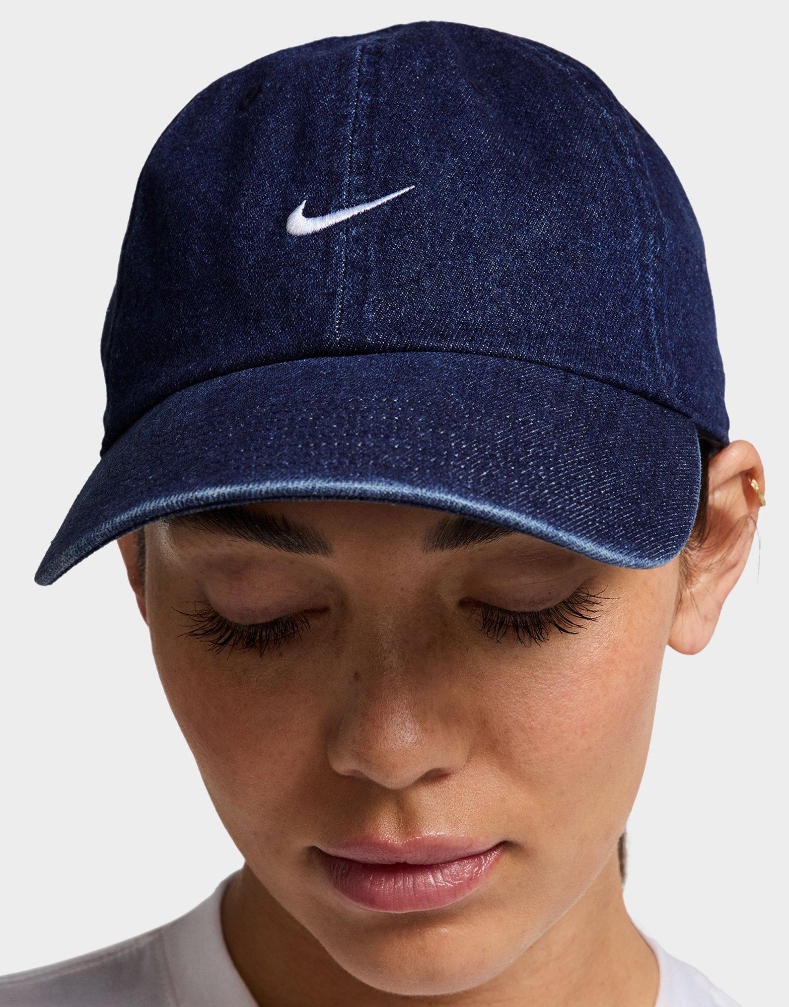 nike denim cap