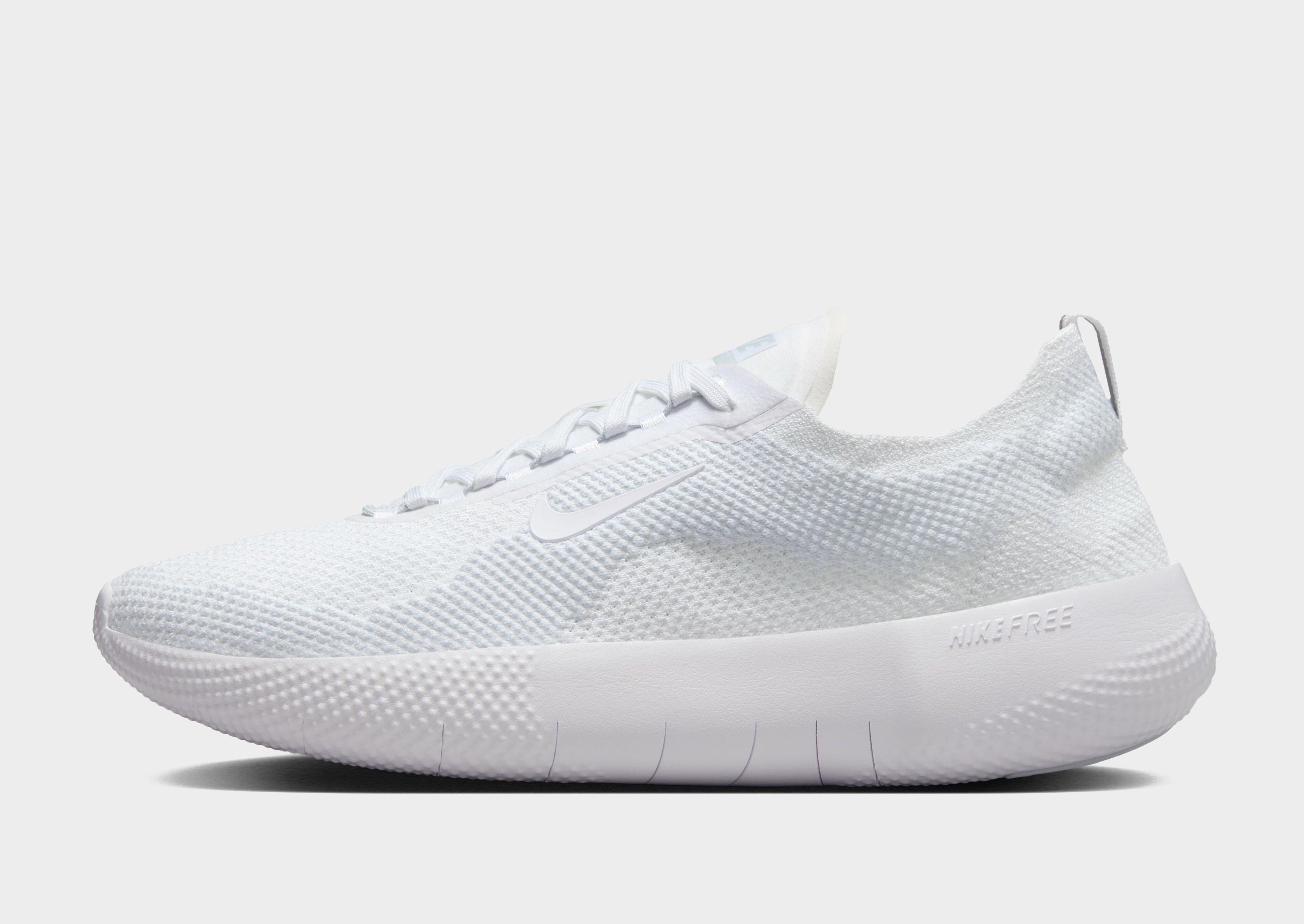nike flex white shoes